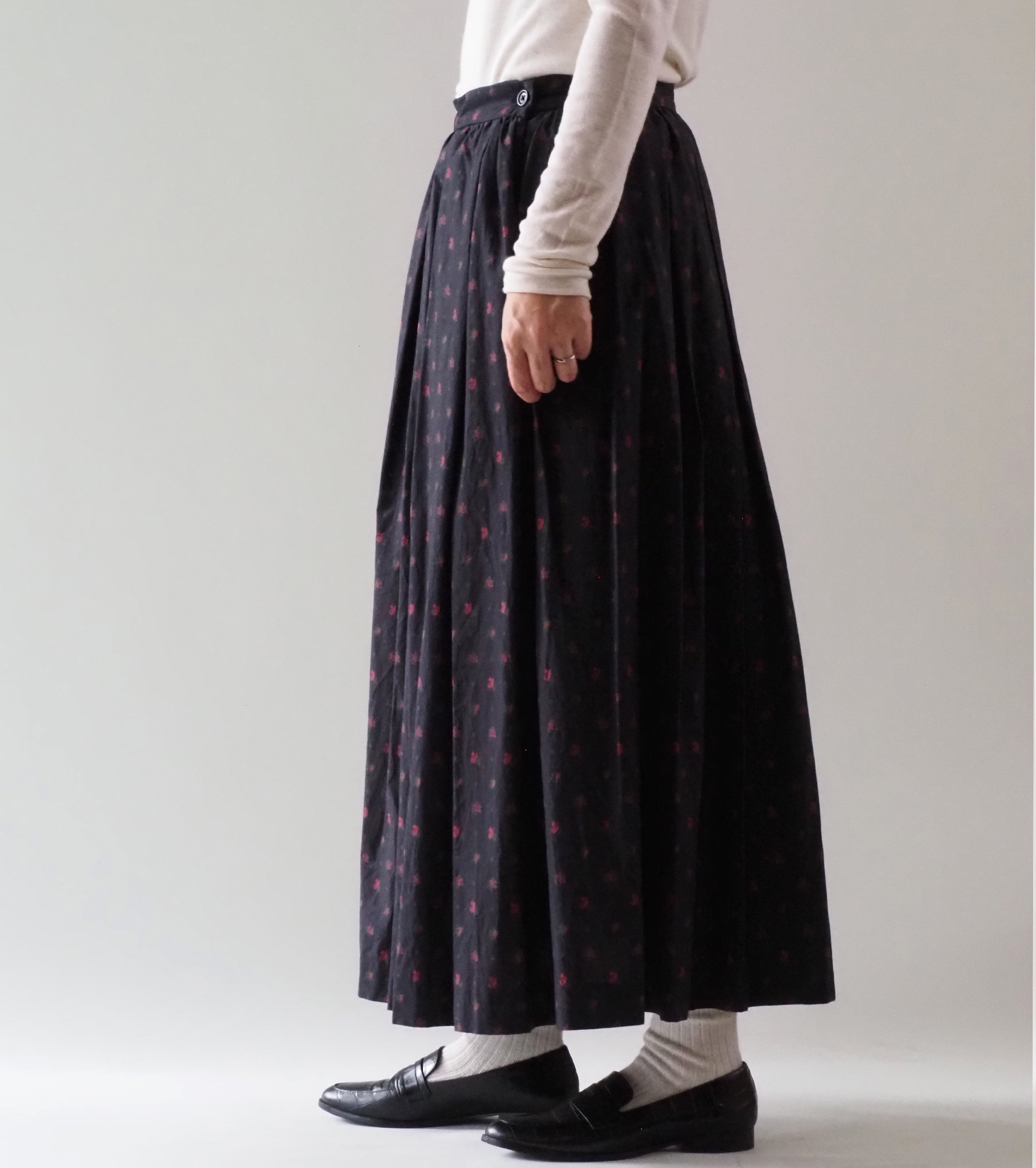 YAECA CANVAS DESIGN Gathered Skirt , Clio