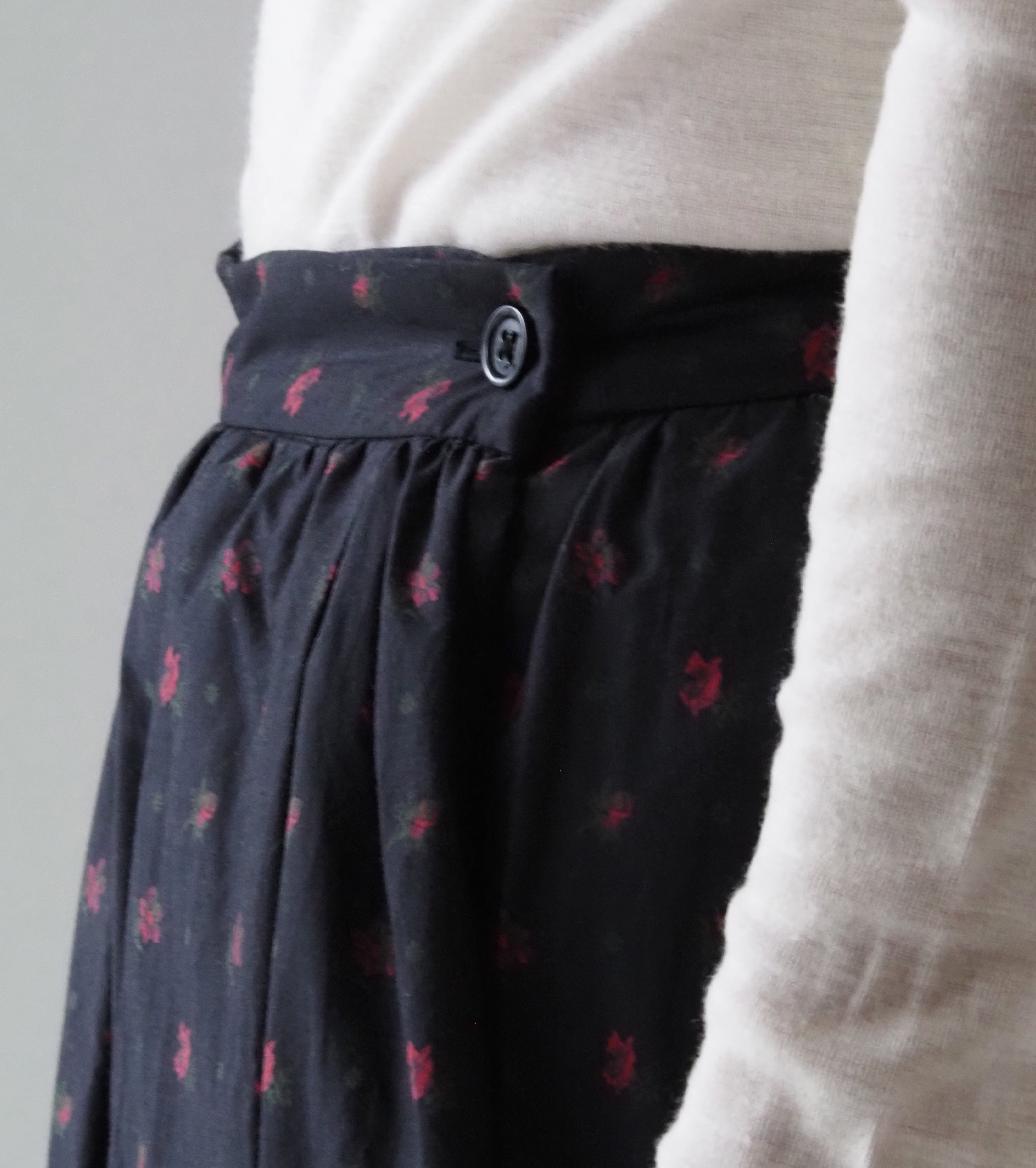 YAECA CANVAS DESIGN Gathered Skirt , Clio