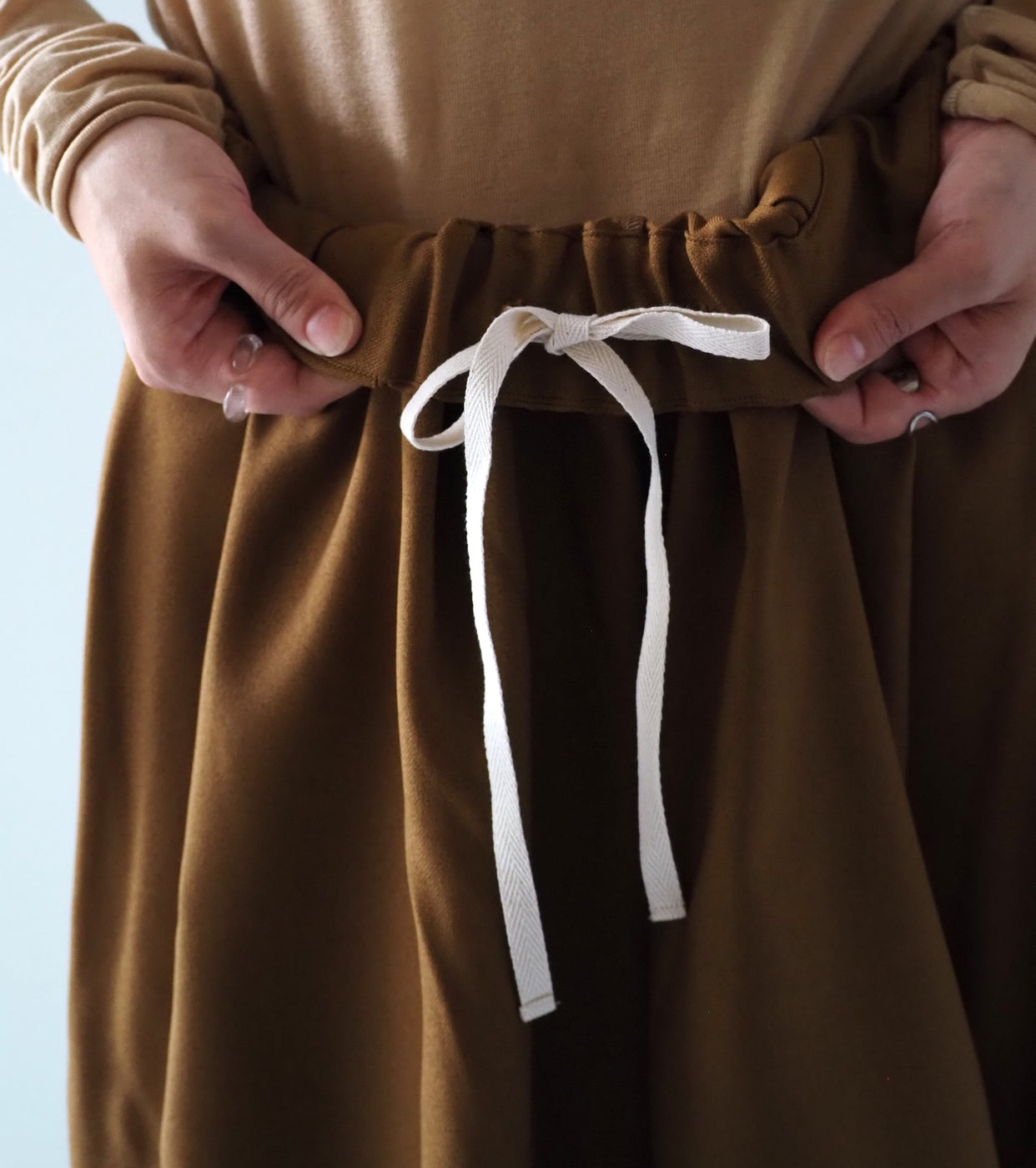 Yarmo ワークパンツ ポリサージ , Khaki