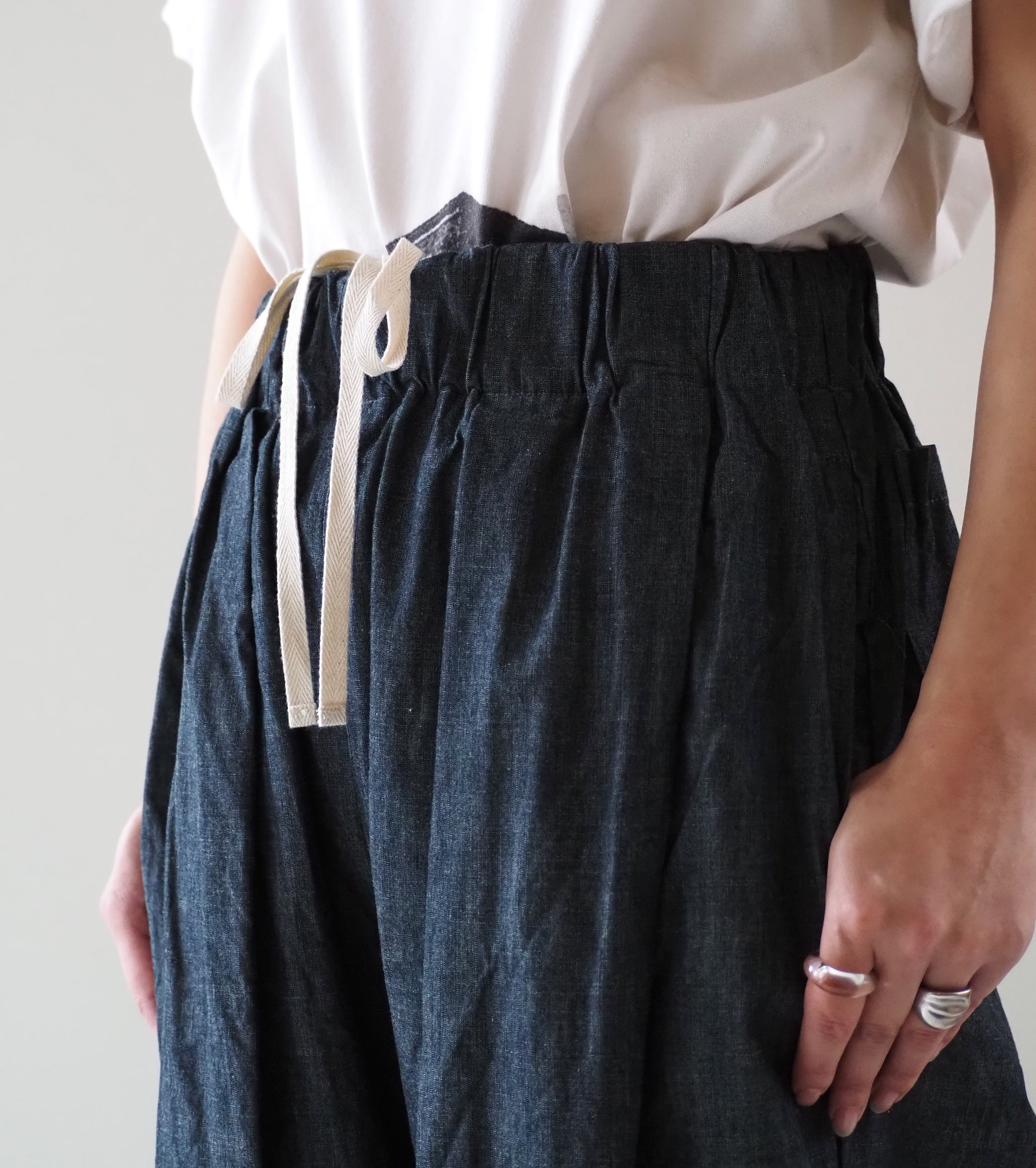 Yarmo ワーク パンツ, Indigo Chambray