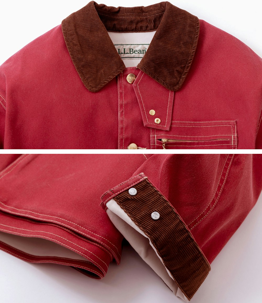 L.L.Bean JAPAN EDITION ウィメンズ プロスペクト ハーバー フィールド コート  , Fire red