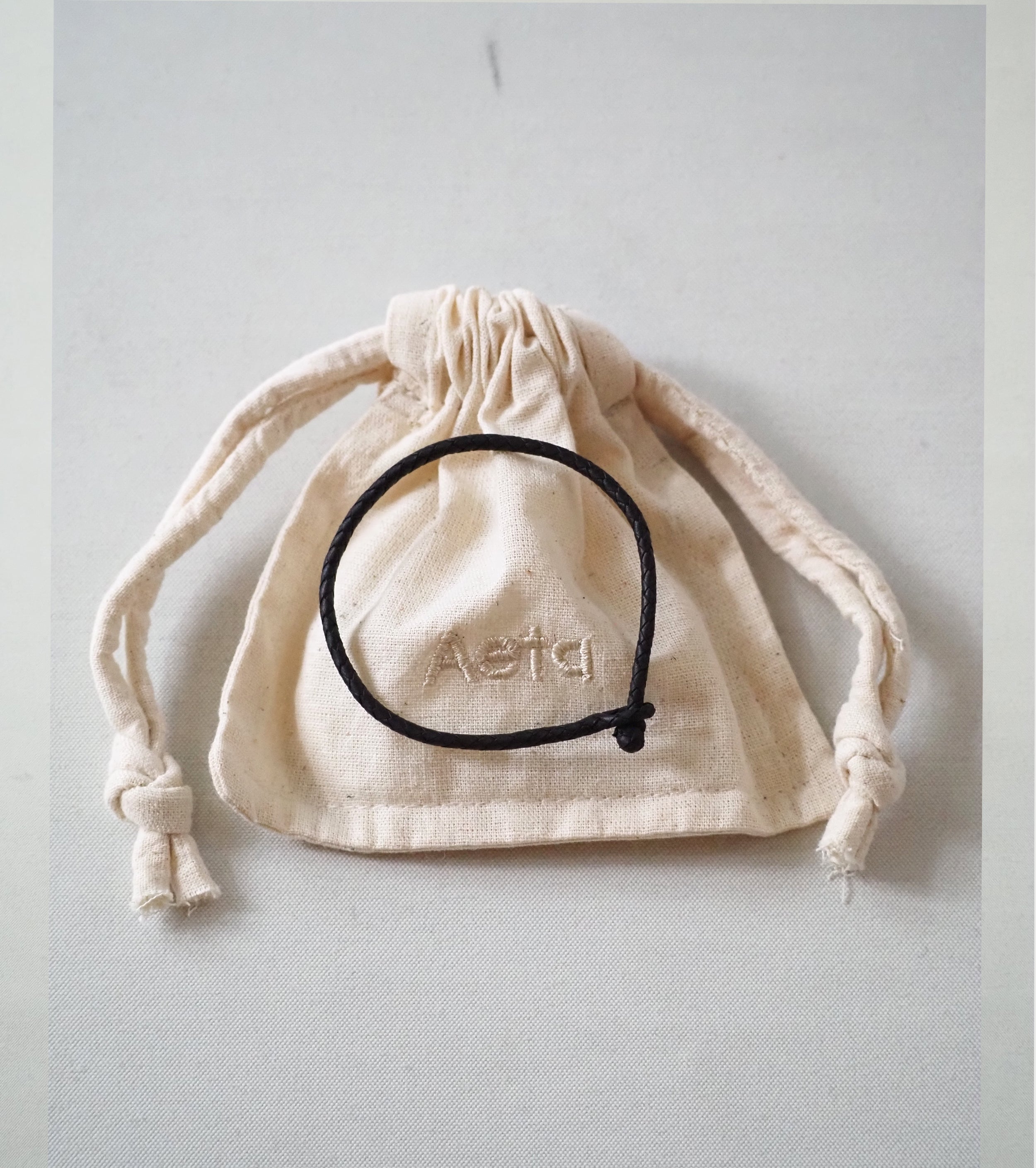 Aeta ブレスレット シングル : M , Black　