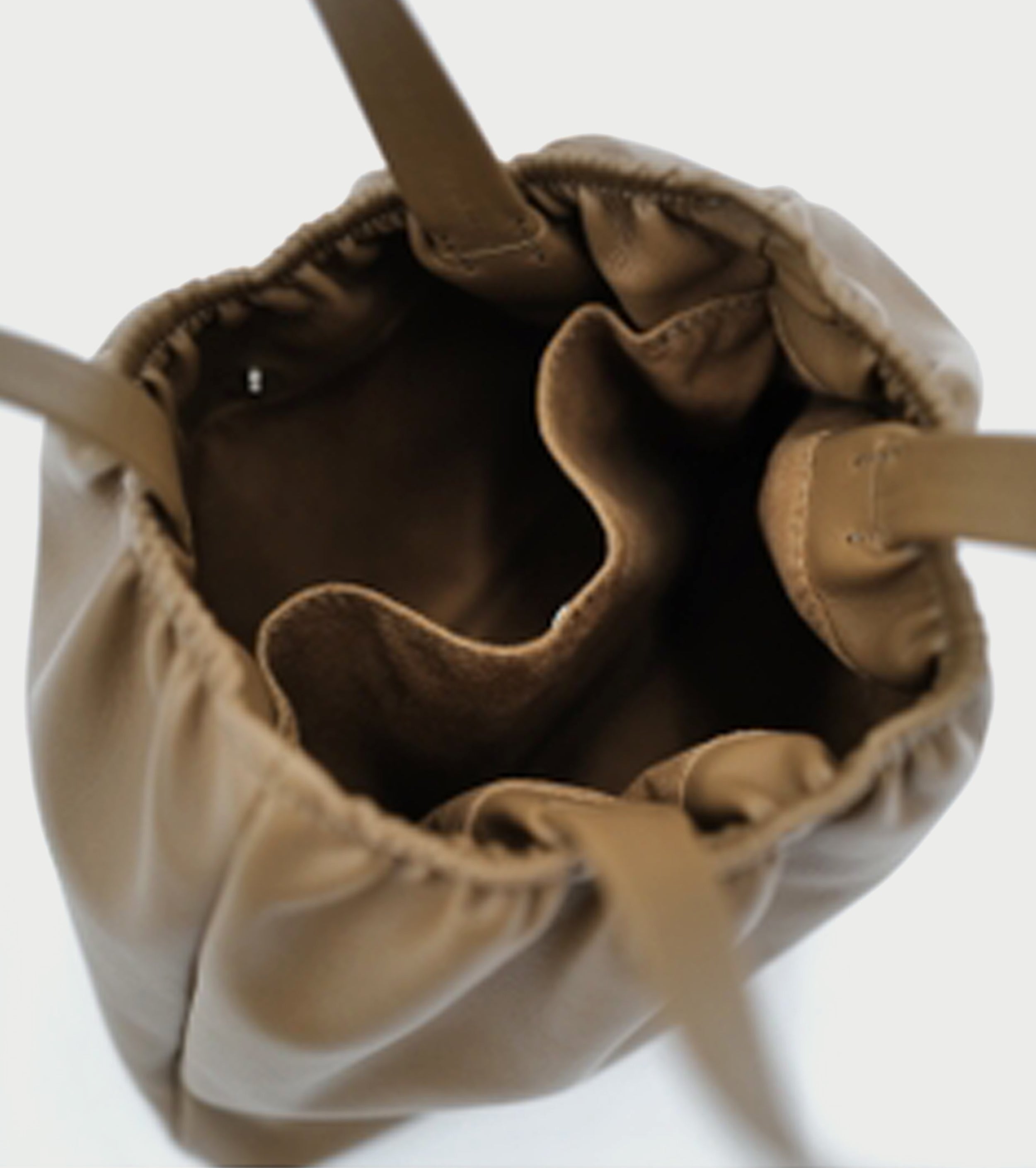 Aeta エラスティック トート ミニ, Camel
