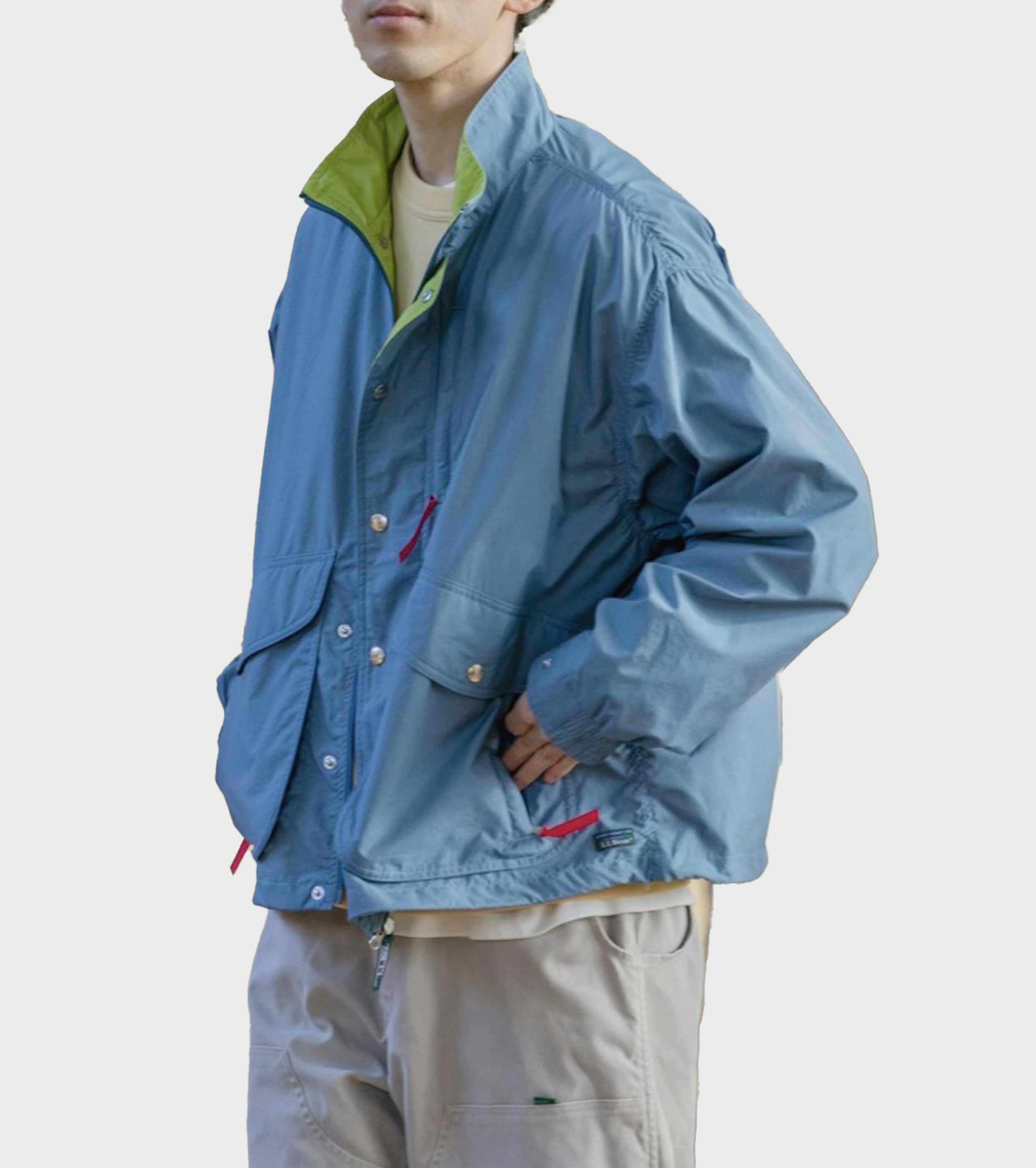 L.L.Bean JAPAN EDITION ビーンズ ウィンディ リッジ ジャケット,  Stone Blue