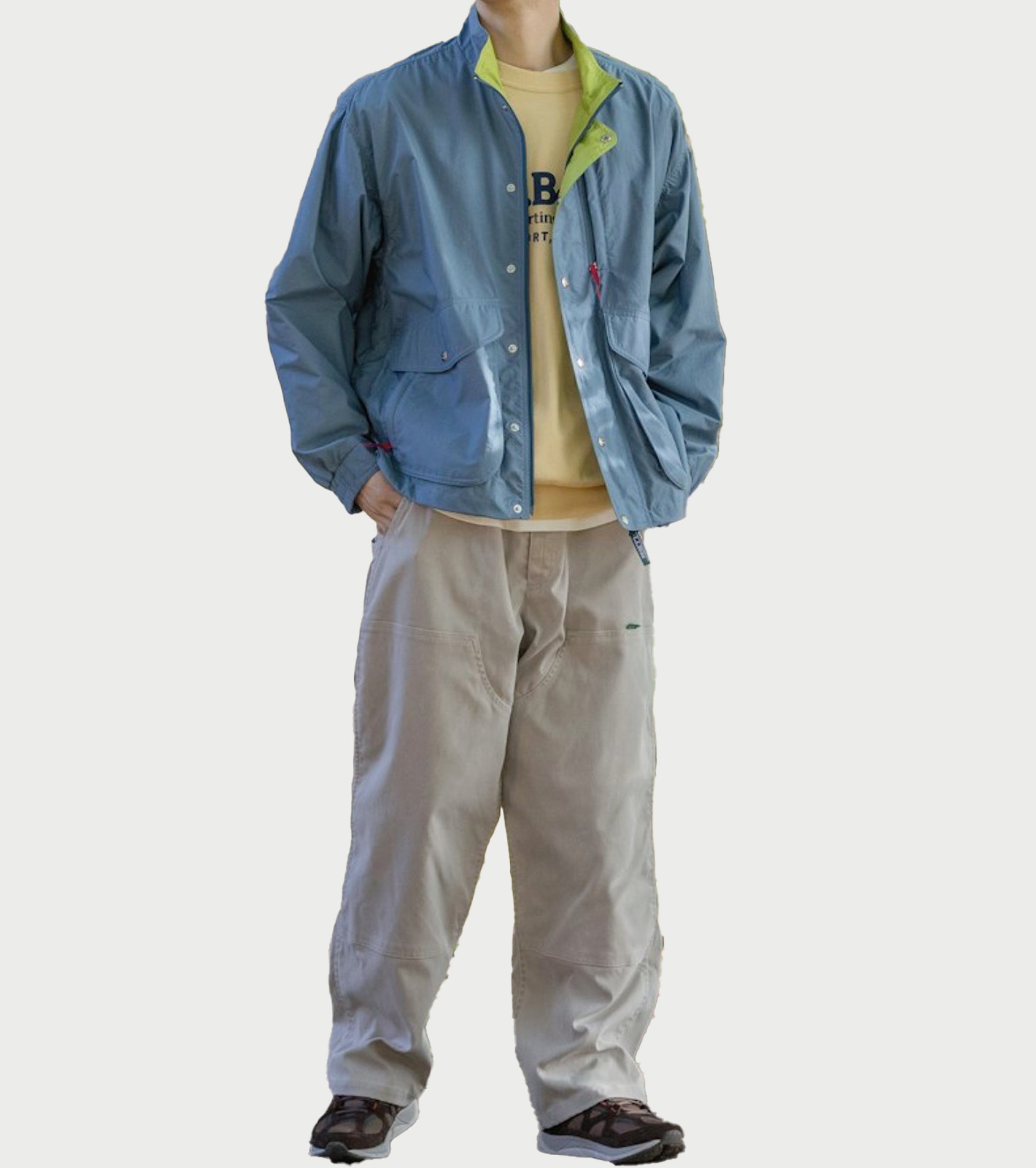 L.L.Bean JAPAN EDITION ビーンズ ウィンディ リッジ ジャケット,  Stone Blue