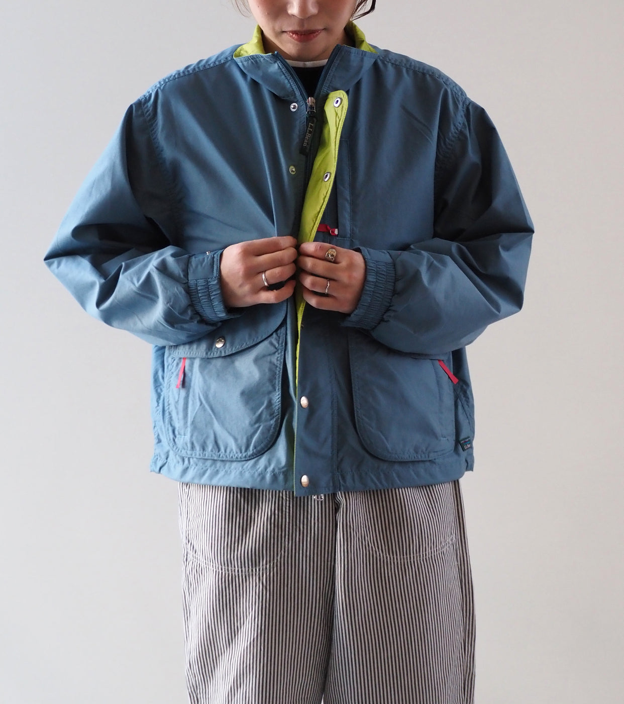 L.L.Bean JAPAN EDITION ビーンズ ウィンディ リッジ ジャケット,  Stone Blue