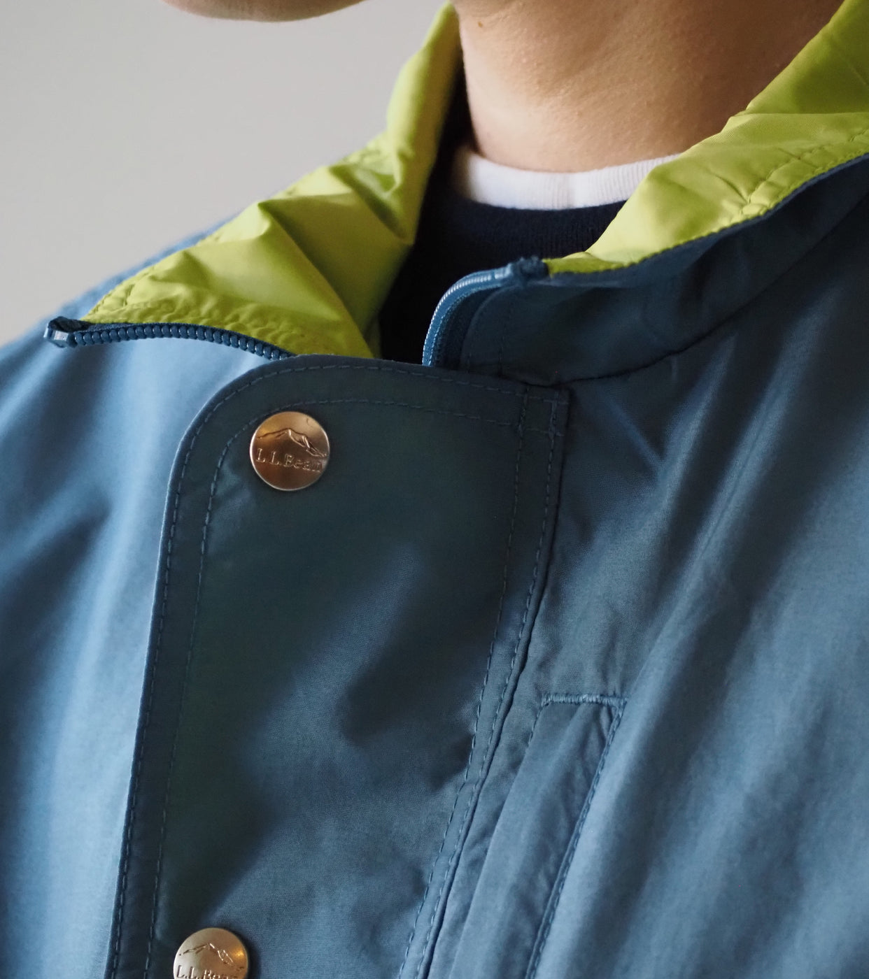 L.L.Bean JAPAN EDITION ビーンズ ウィンディ リッジ ジャケット,  Stone Blue