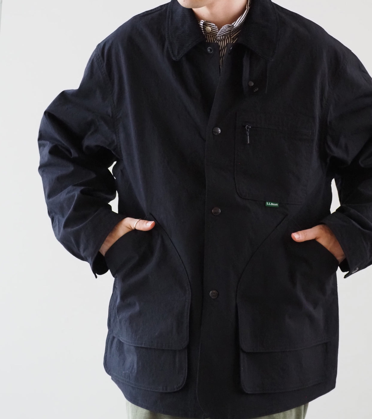 L.L.Bean JAPAN EDITION  Men's Bean's Field Coat, Dk Charcoal