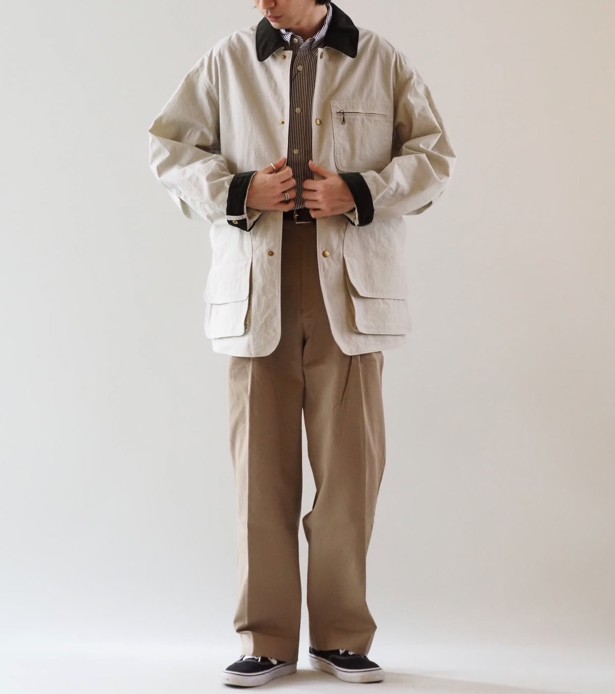 L.L.Bean JAPAN EDITION メンズ ビーンズ フィールド コート, Sand