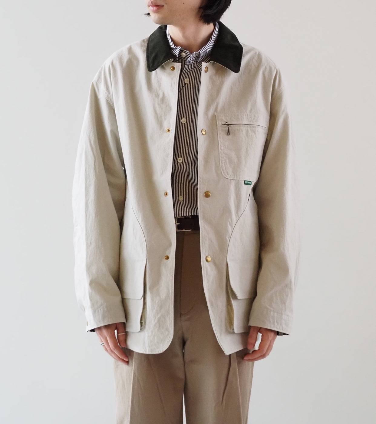 L.L.Bean JAPAN EDITION メンズ ビーンズ フィールド コート, Sand