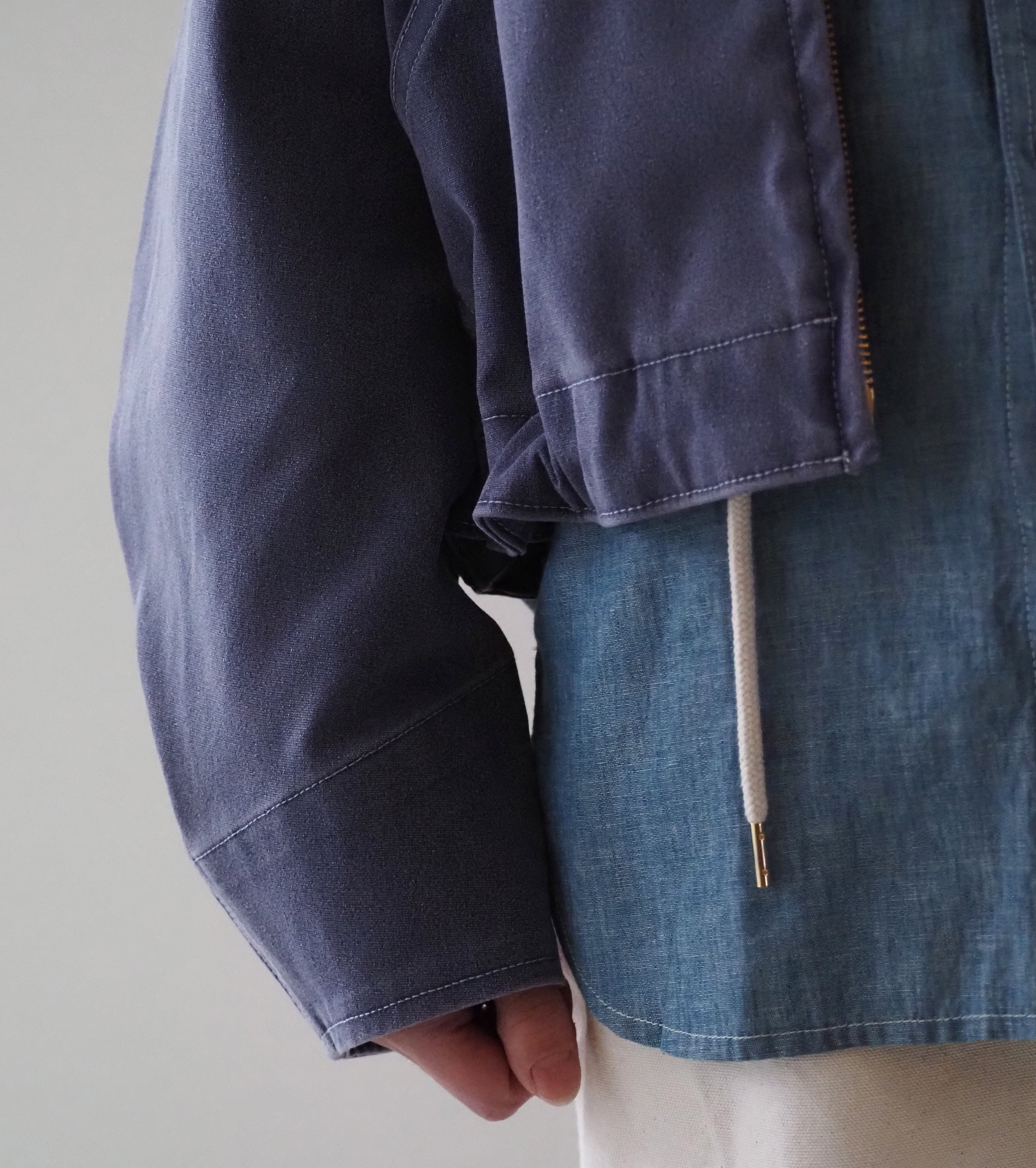 L.L.Bean JAPAN EDITION  Prospect Harbor Hoodie Jacket, Fade Blue