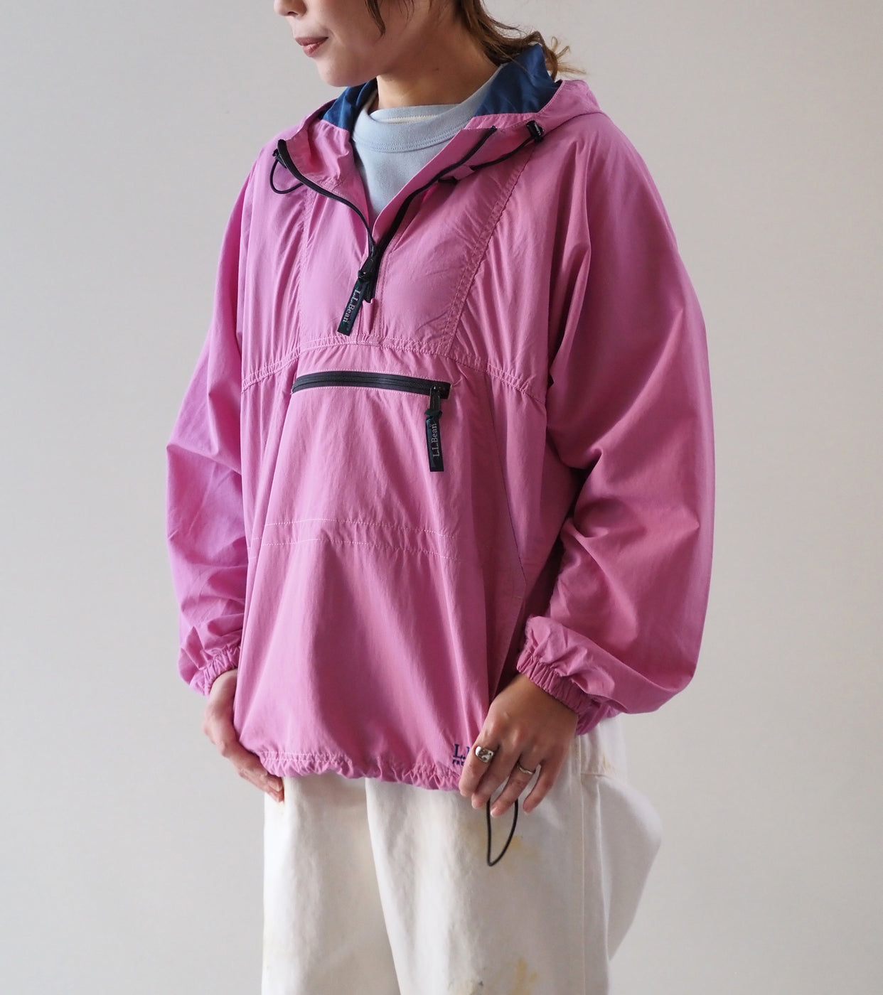 L.L.Bean JAPAN EDITION Women's Milo Anorak ,Deep Pink
