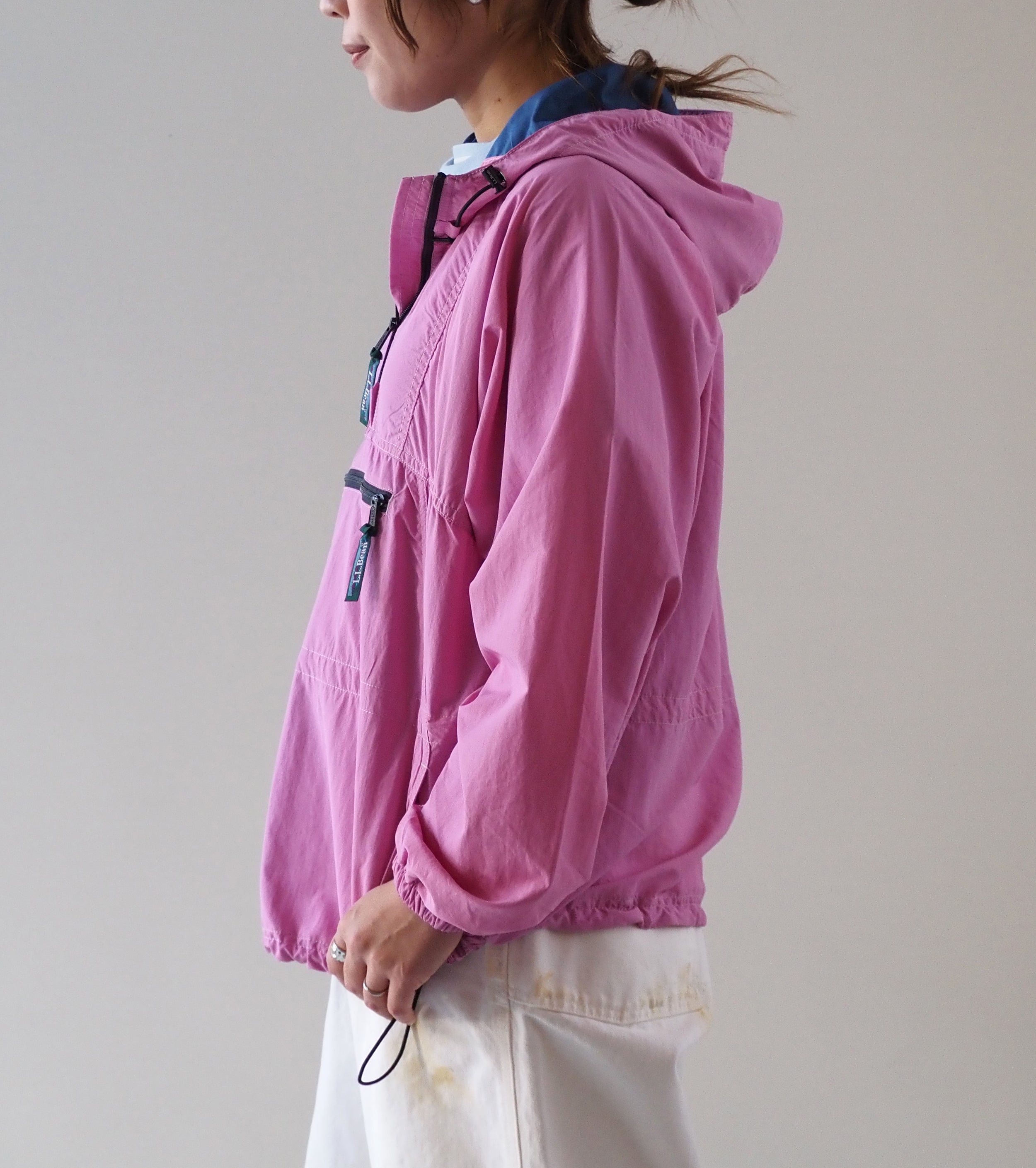 L.L.Bean JAPAN EDITION Women's Milo Anorak ,Deep Pink