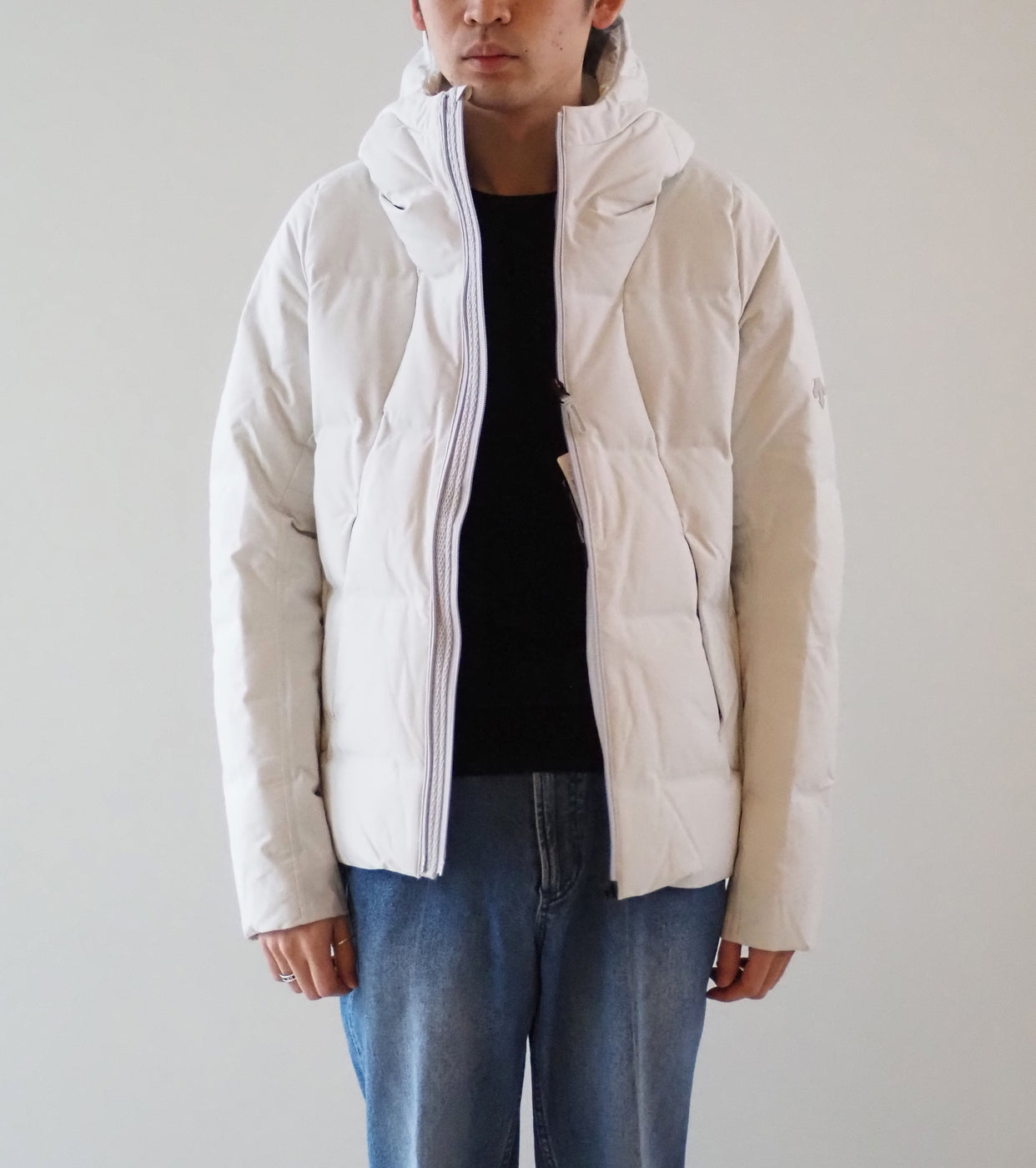 MIZUSAWA DOWN JACKET "SHUTTLE",White