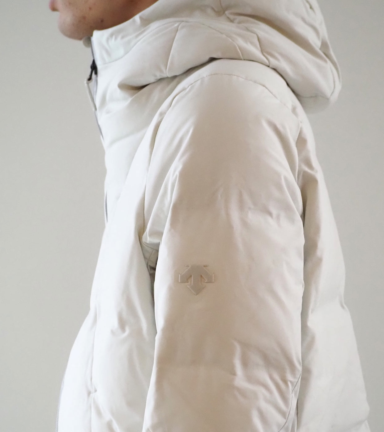 MIZUSAWA DOWN JACKET "SHUTTLE",White