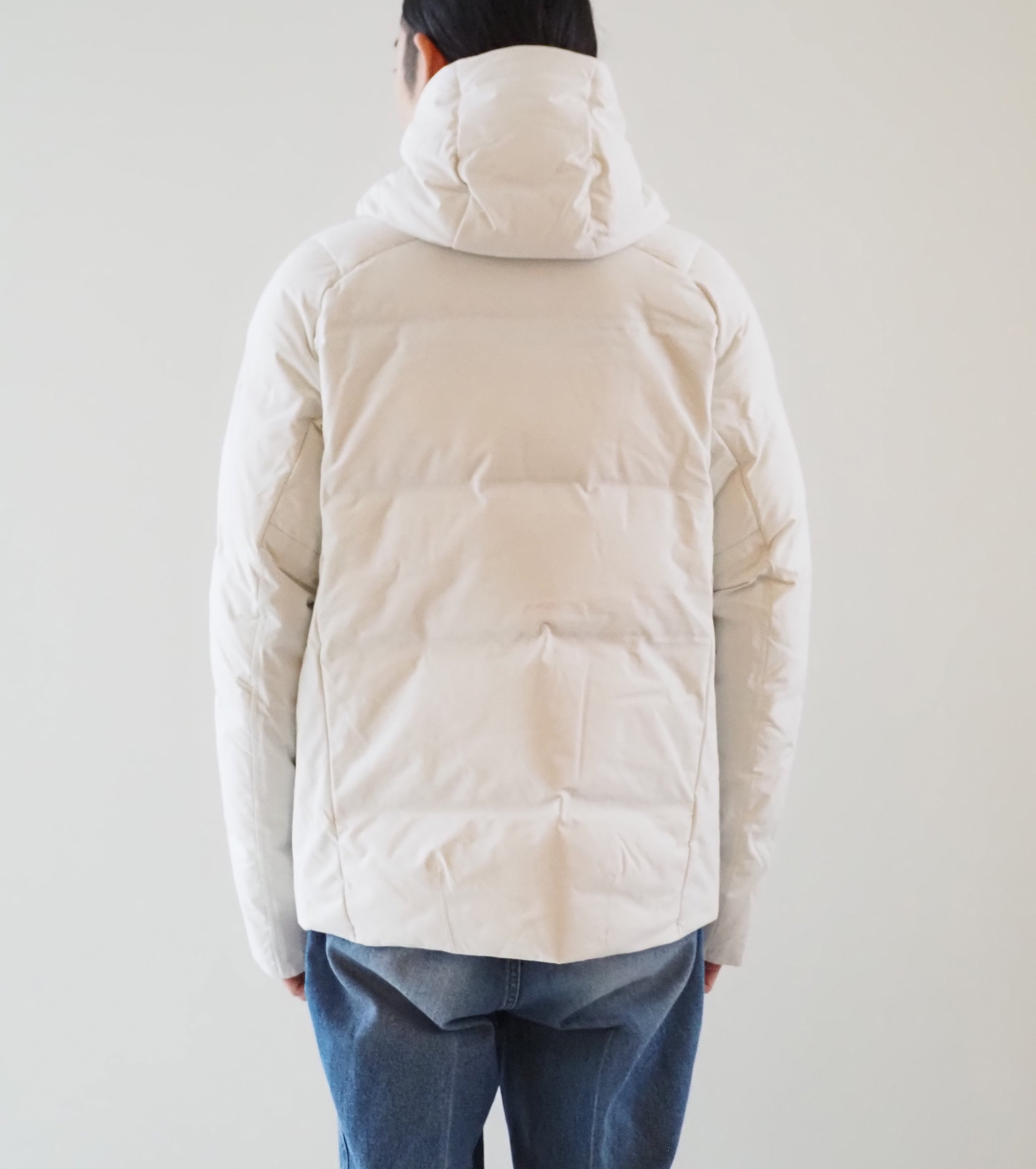 MIZUSAWA DOWN JACKET "SHUTTLE",White