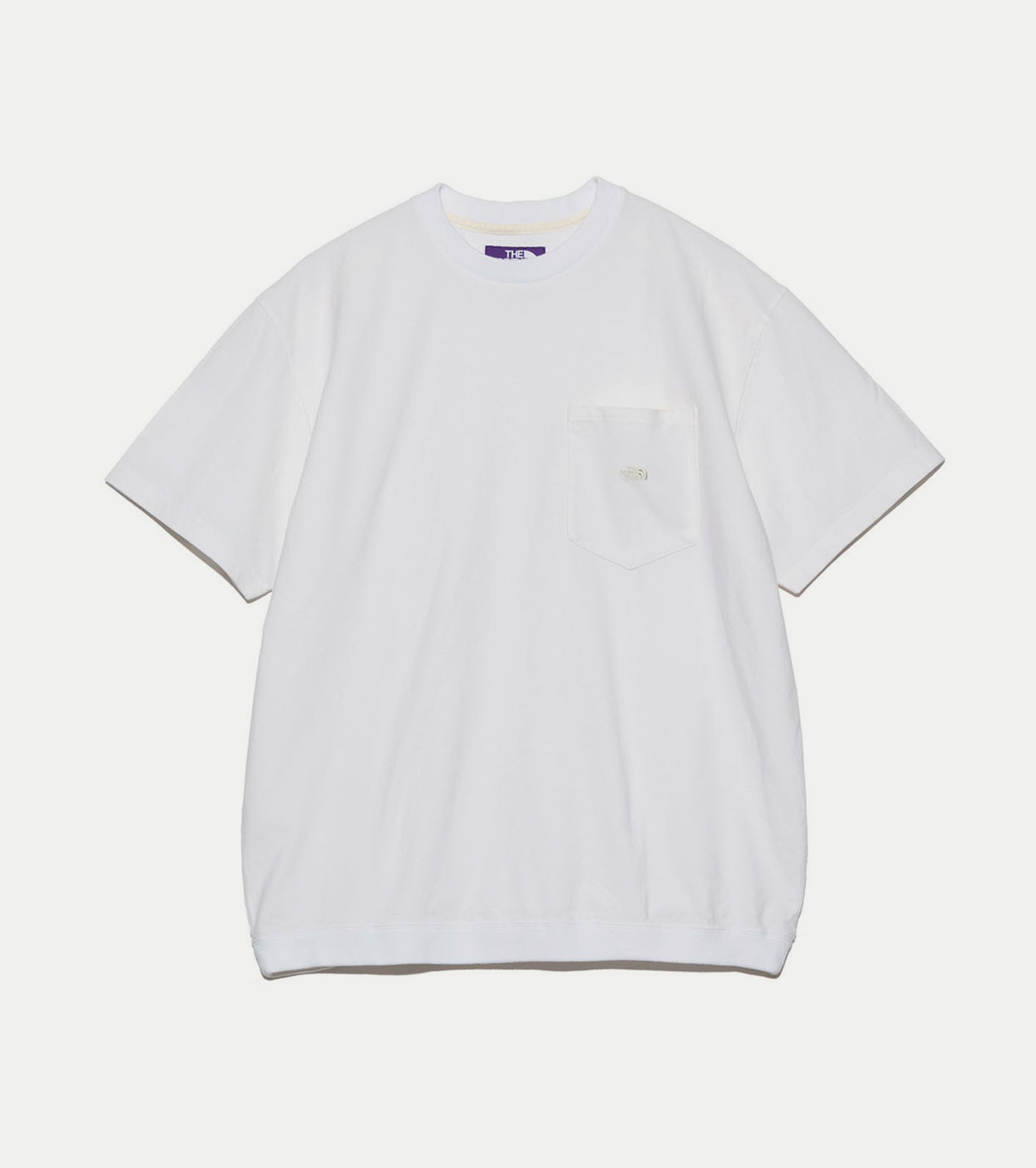 High Bulky Pocket Tee, Off White