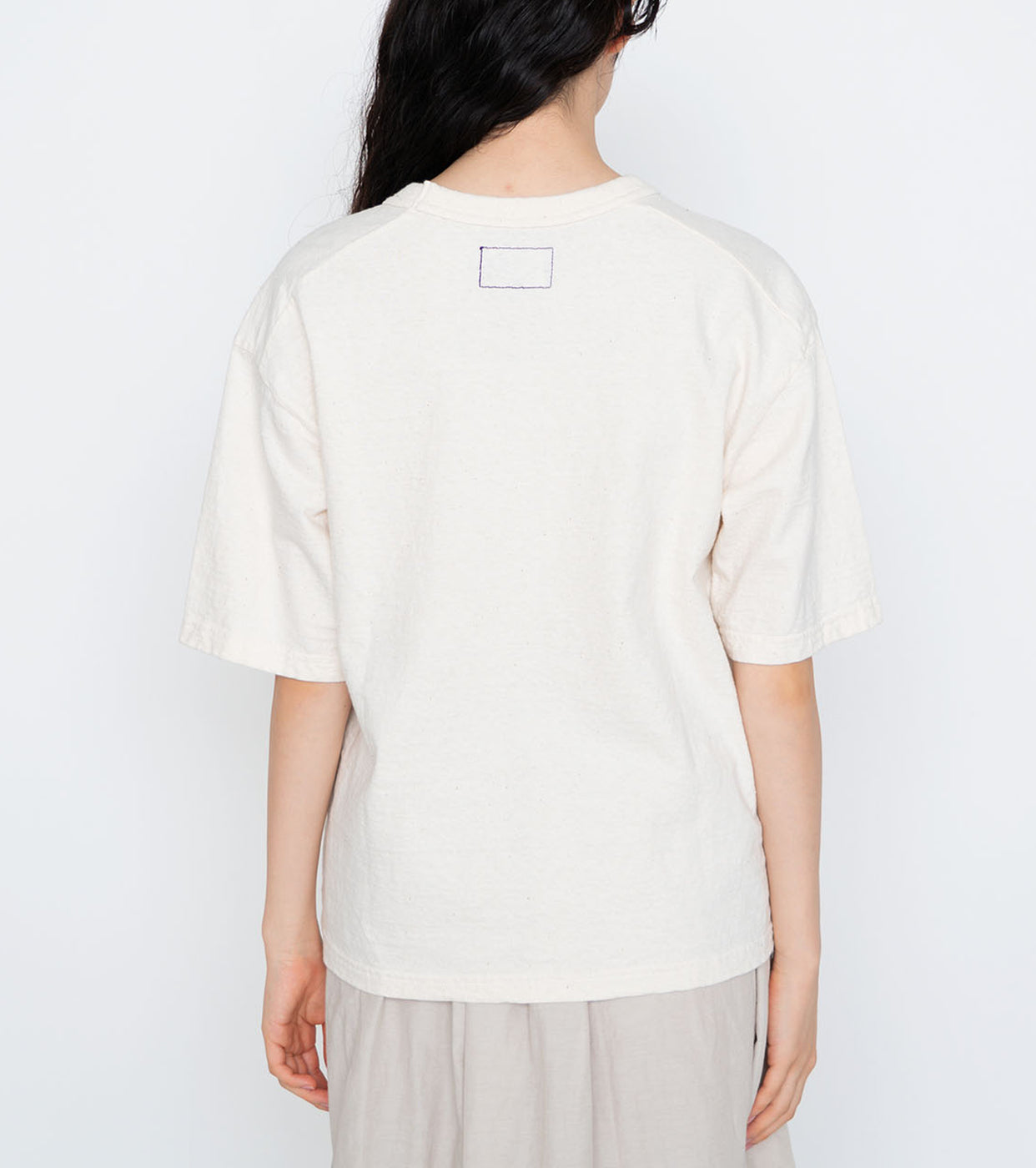 FFFES Embroidered Graphic Tee , Natural