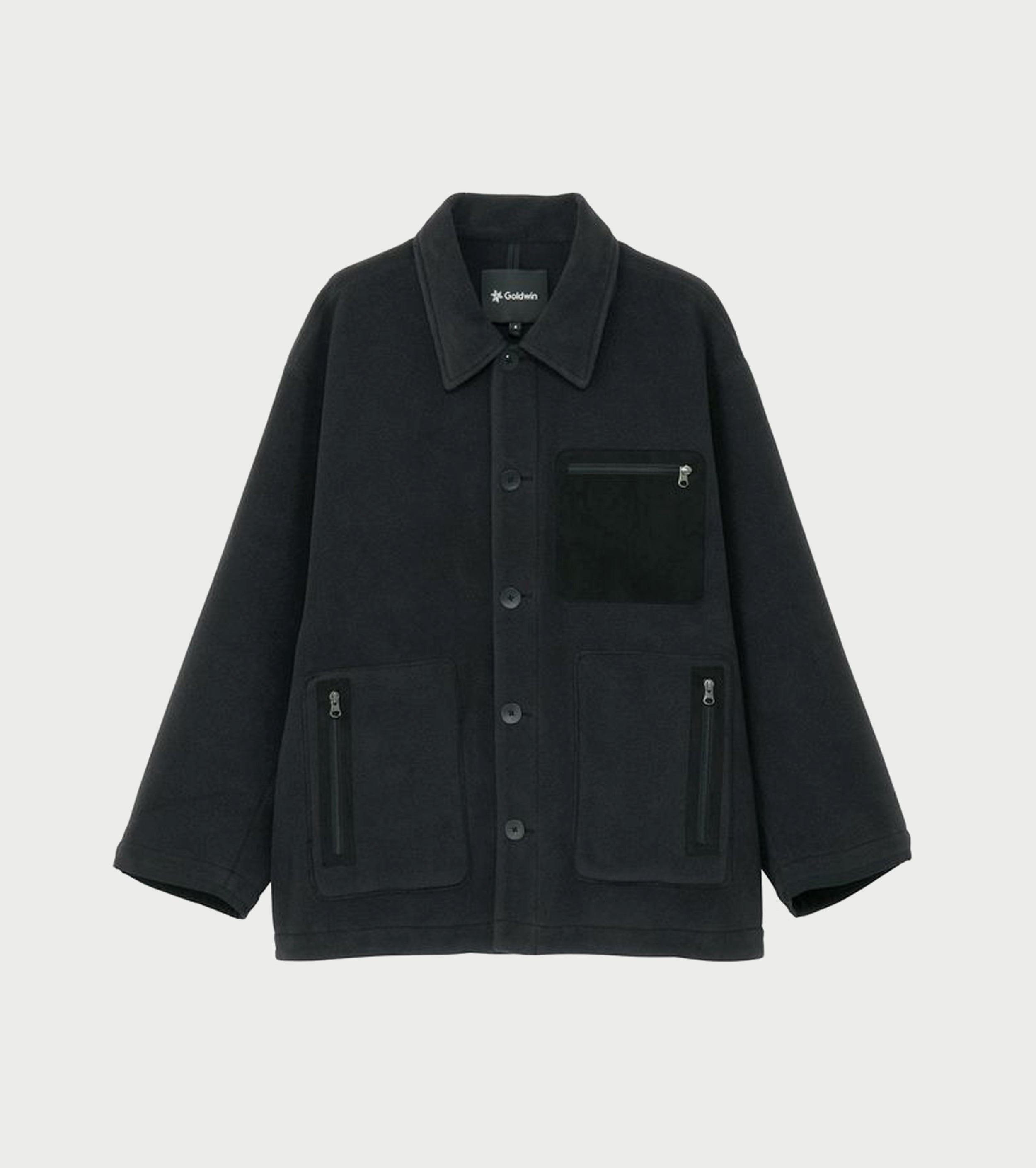 Goldwin ポーラテック フリース クラドニア ジャケット , Black