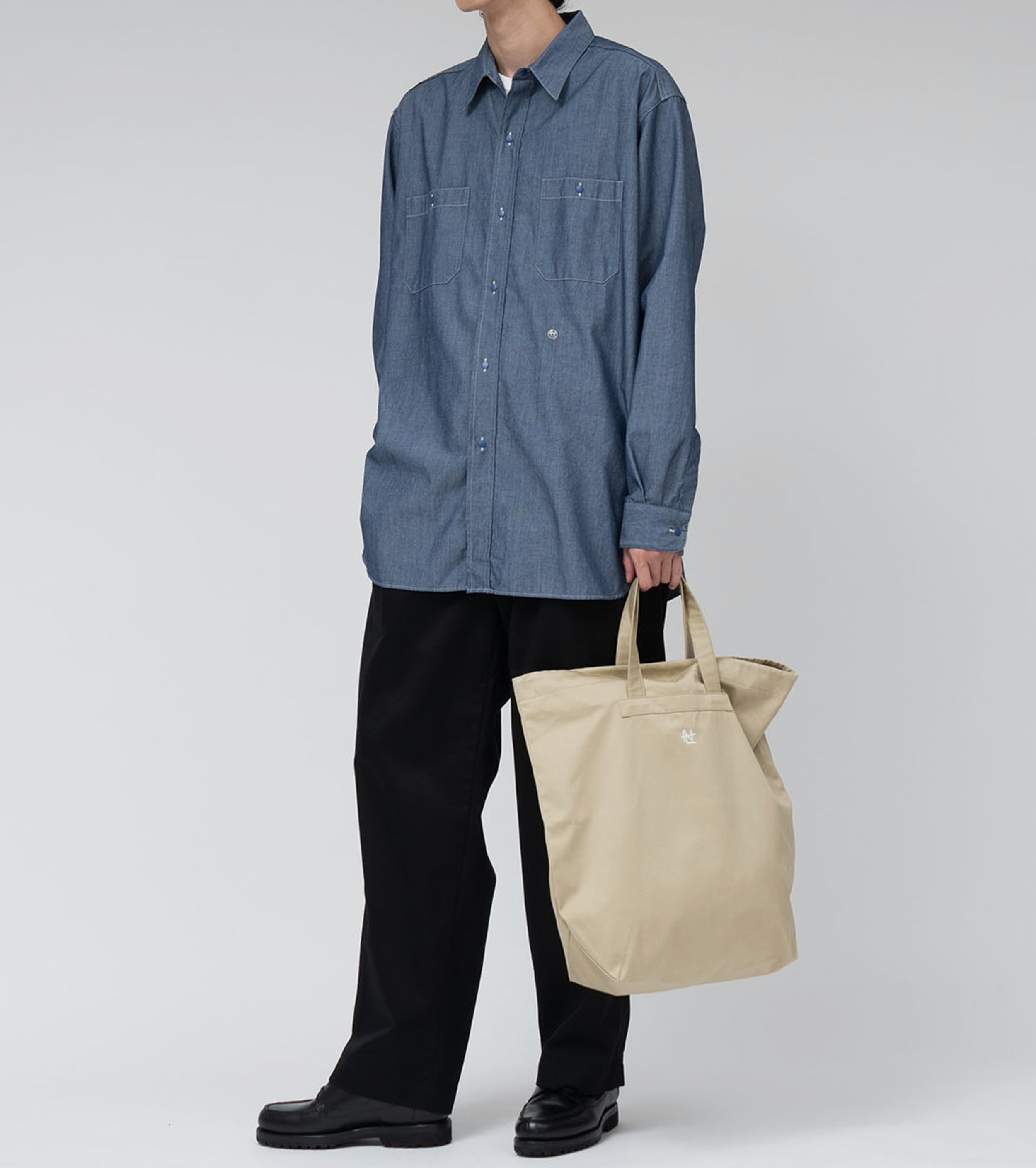 nanamica Chino Tote Bag , Khaki