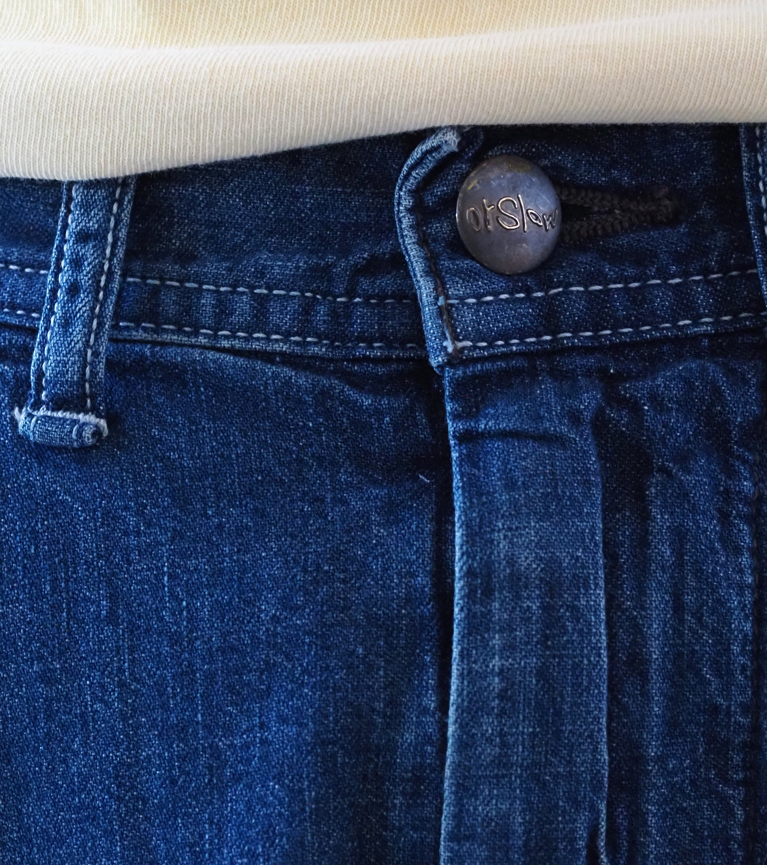 orslow 30's ペインター ロング デニム スカート , Denim Used