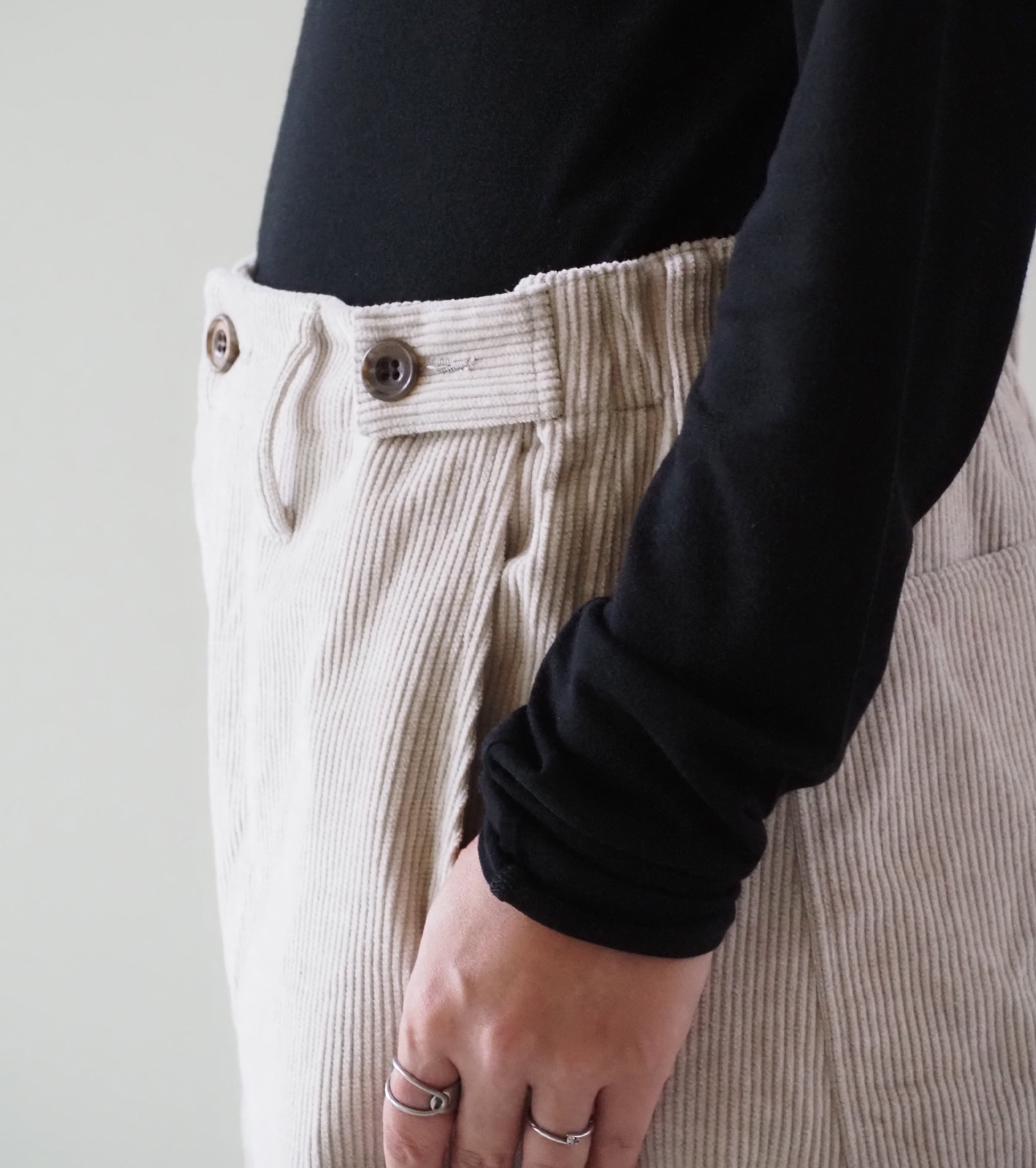 Yarmo New デッキパンツ , Ivory