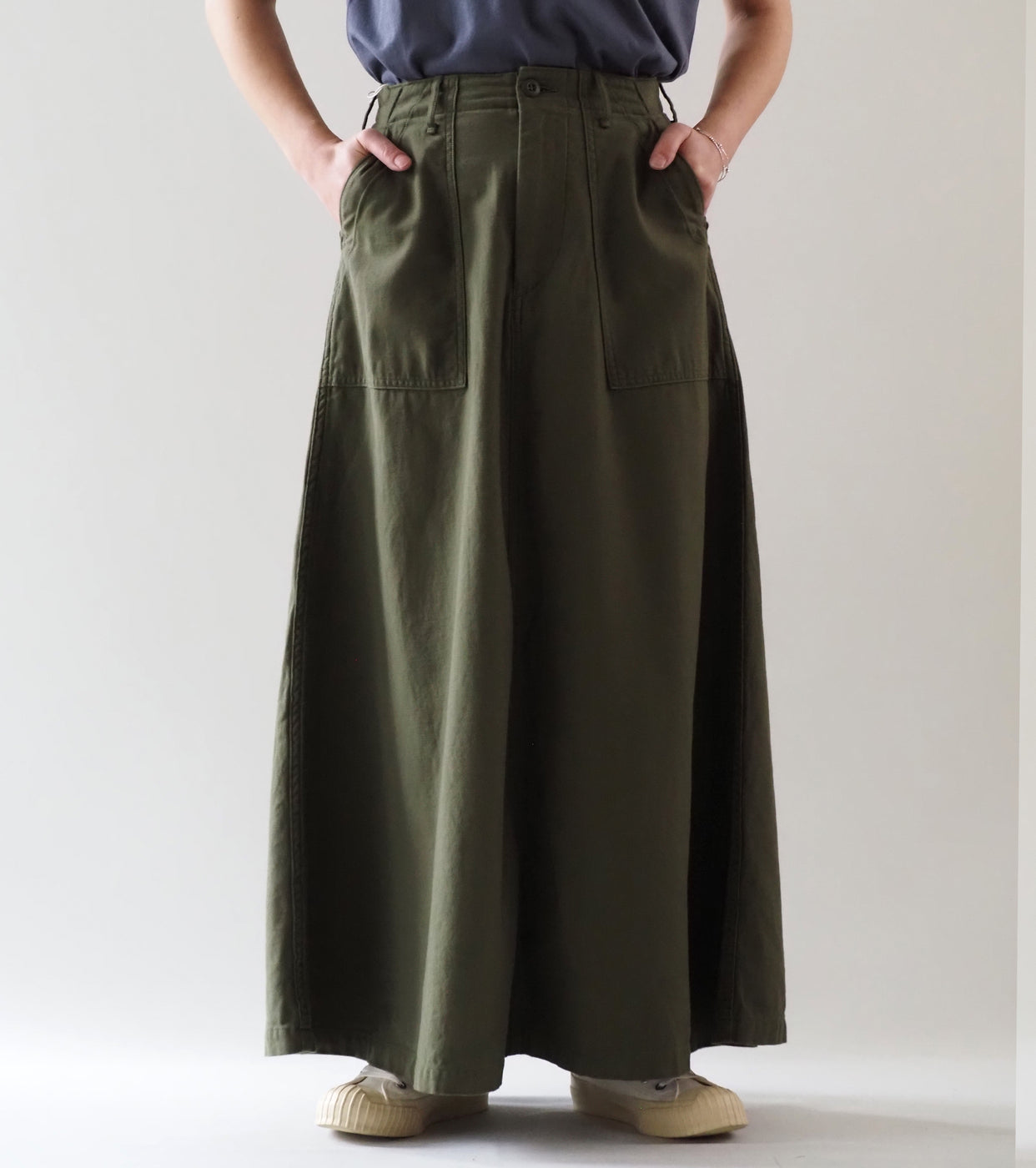 orslow U.S ARMY ファティーグスカート, Dark Olive