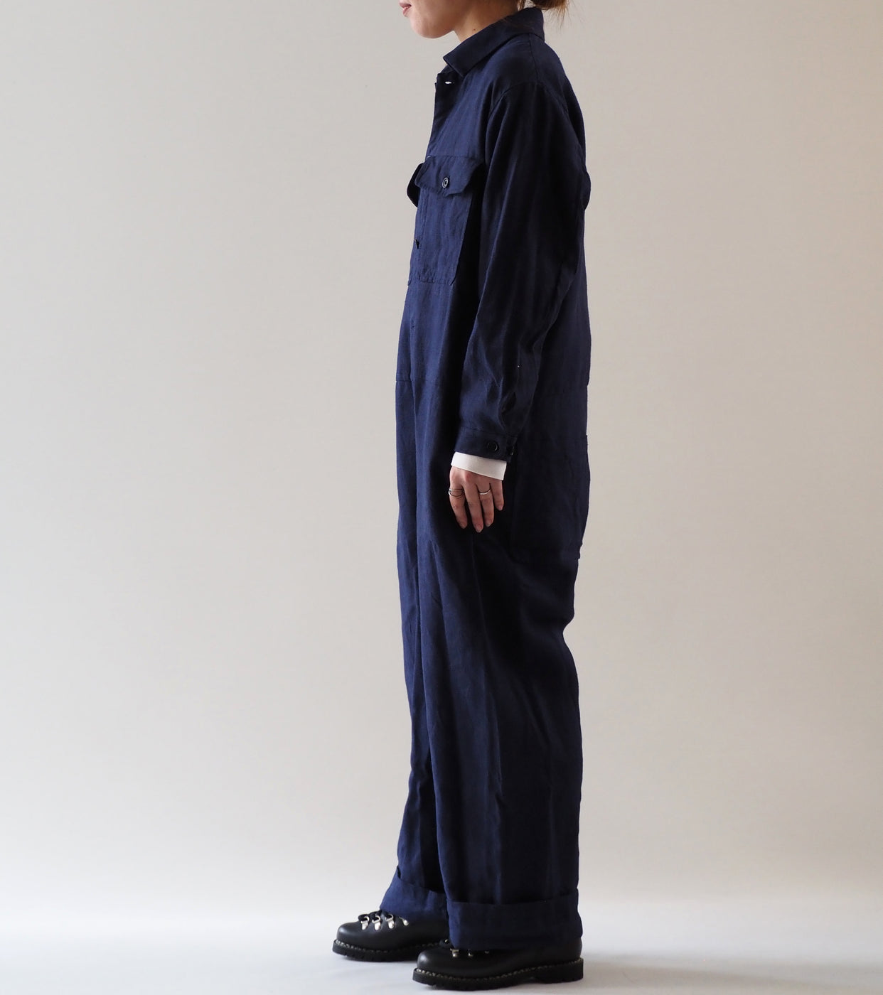 YAECA CANVAS DESIGN オールインワン , Kusaki Navy