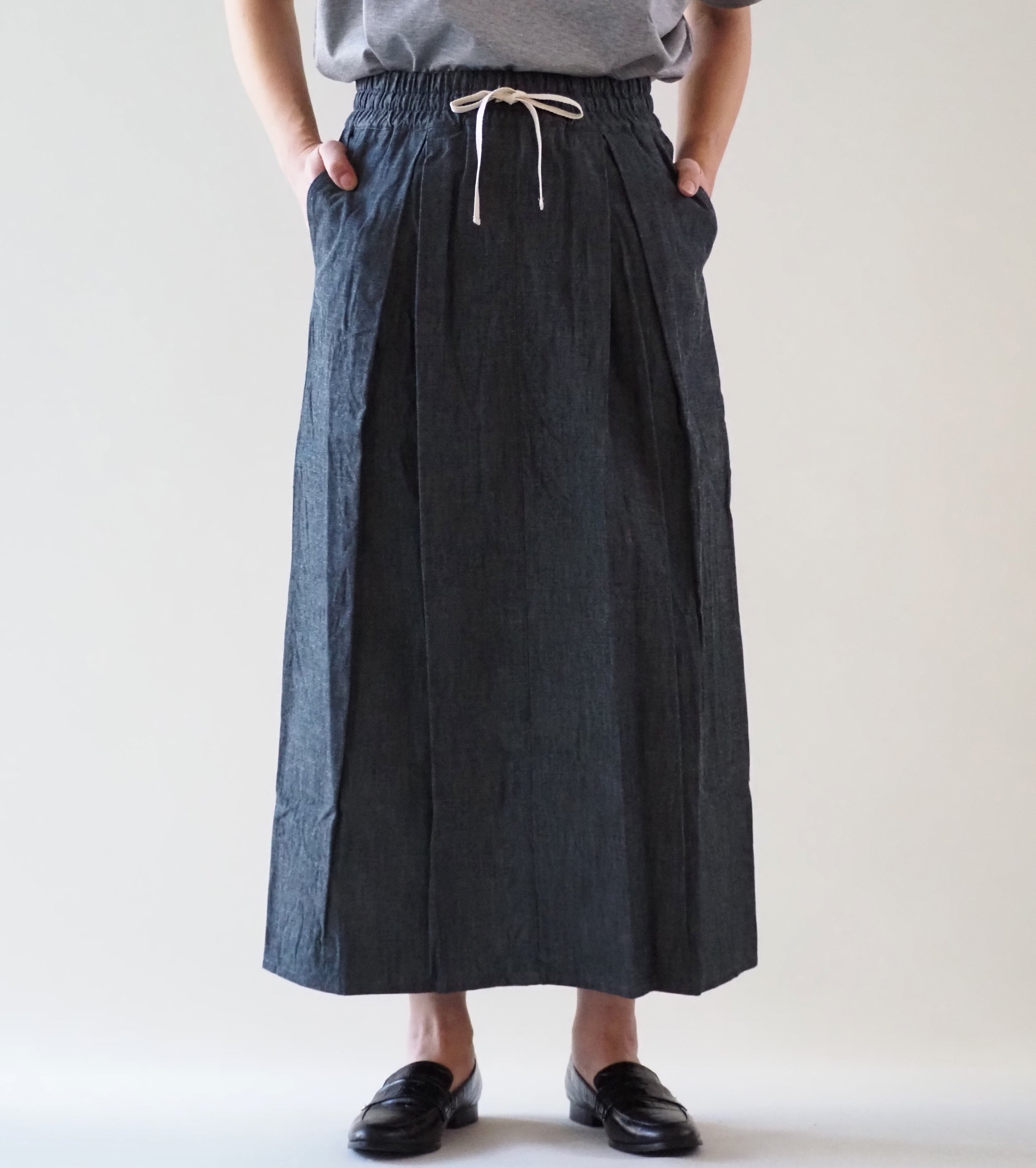 Yarmo ウェア ハウス スカート , Indigo