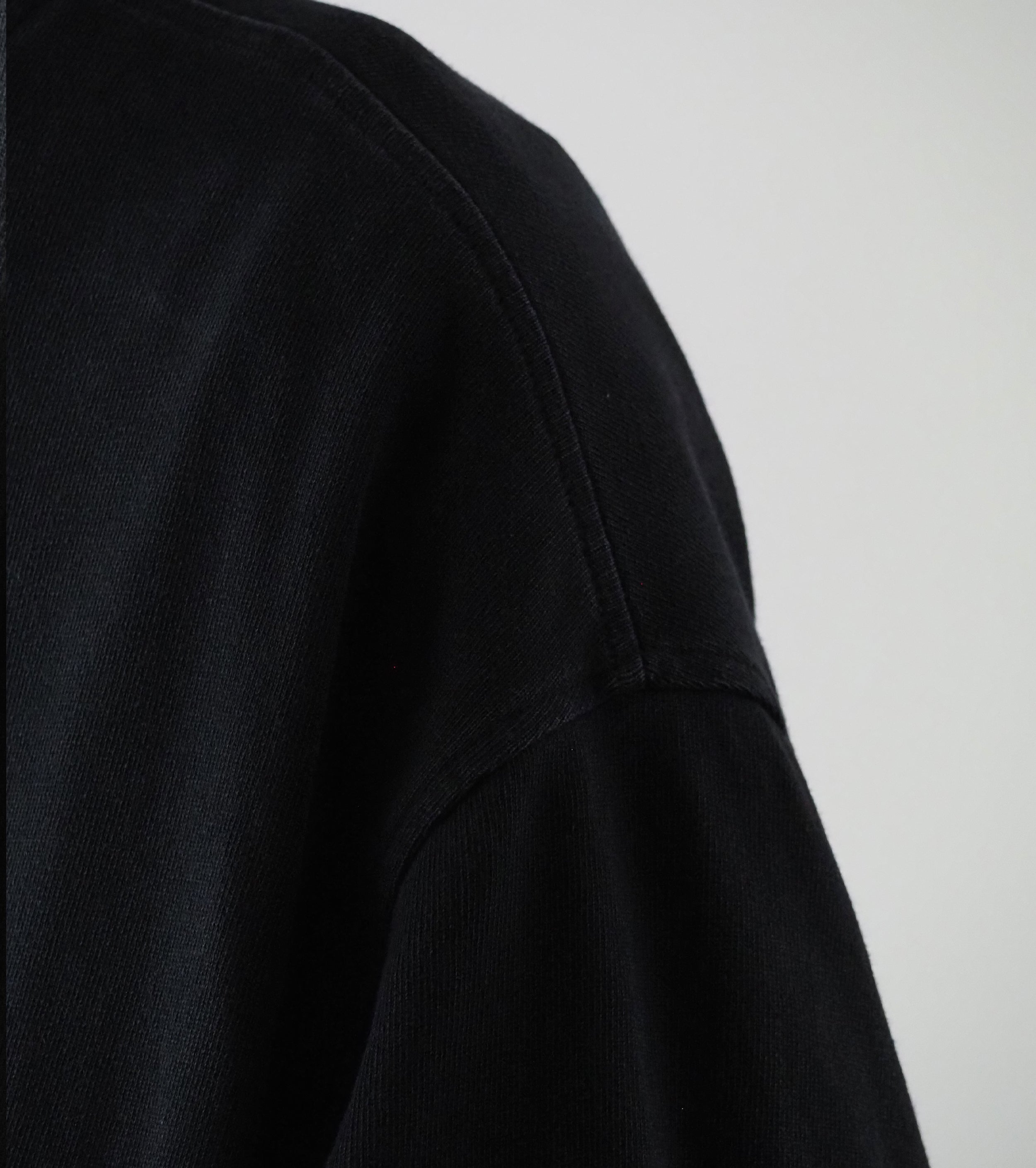 COMOLI Cotton Jersey G8 Jacket , Black