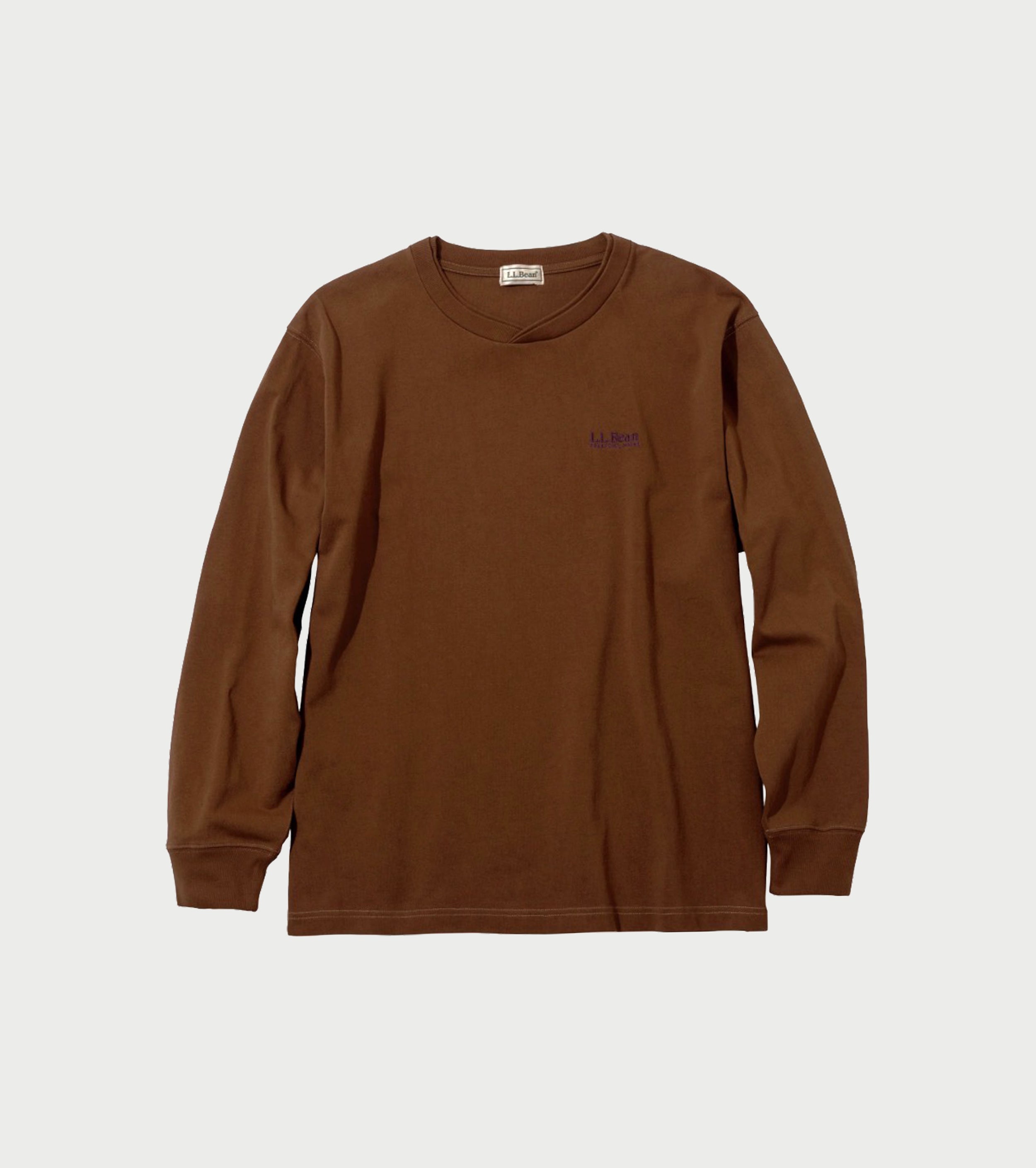 L.L.Bean JAPAN EDITION ユニオン ロングスリーブ ティー , Caramel