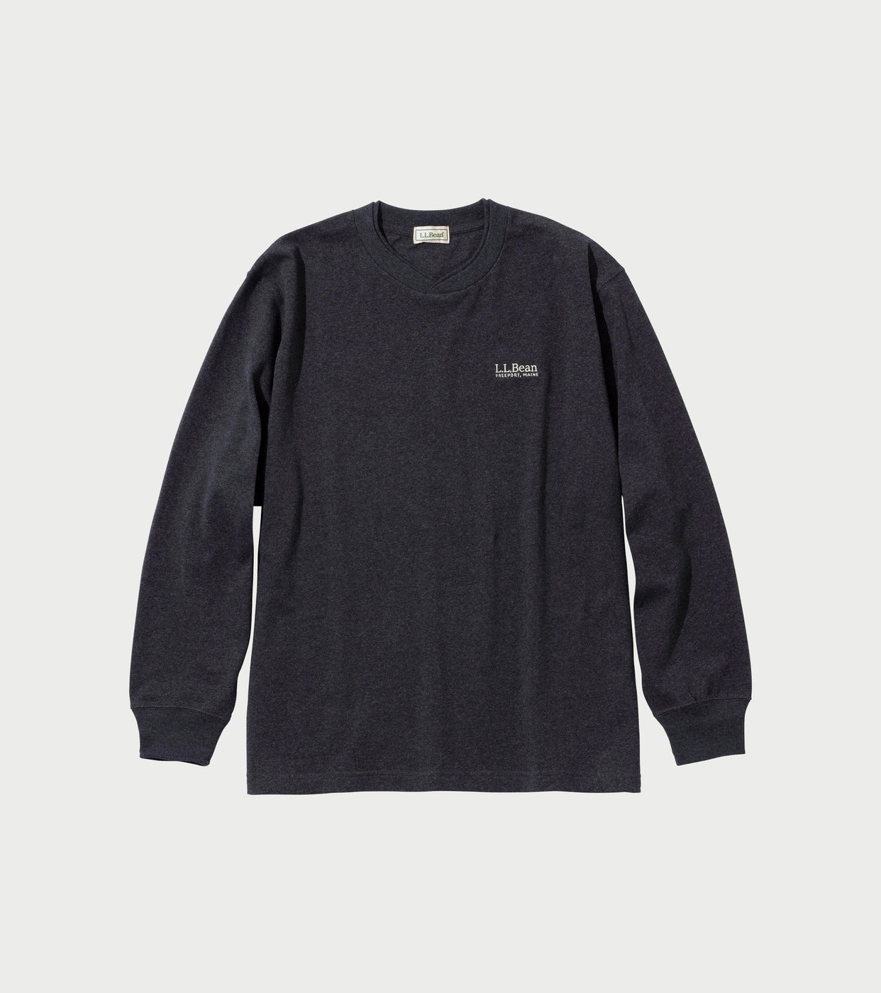 L.L.Bean JAPAN EDITION ユニオン ロングスリーブ ティー , Top Charcoal