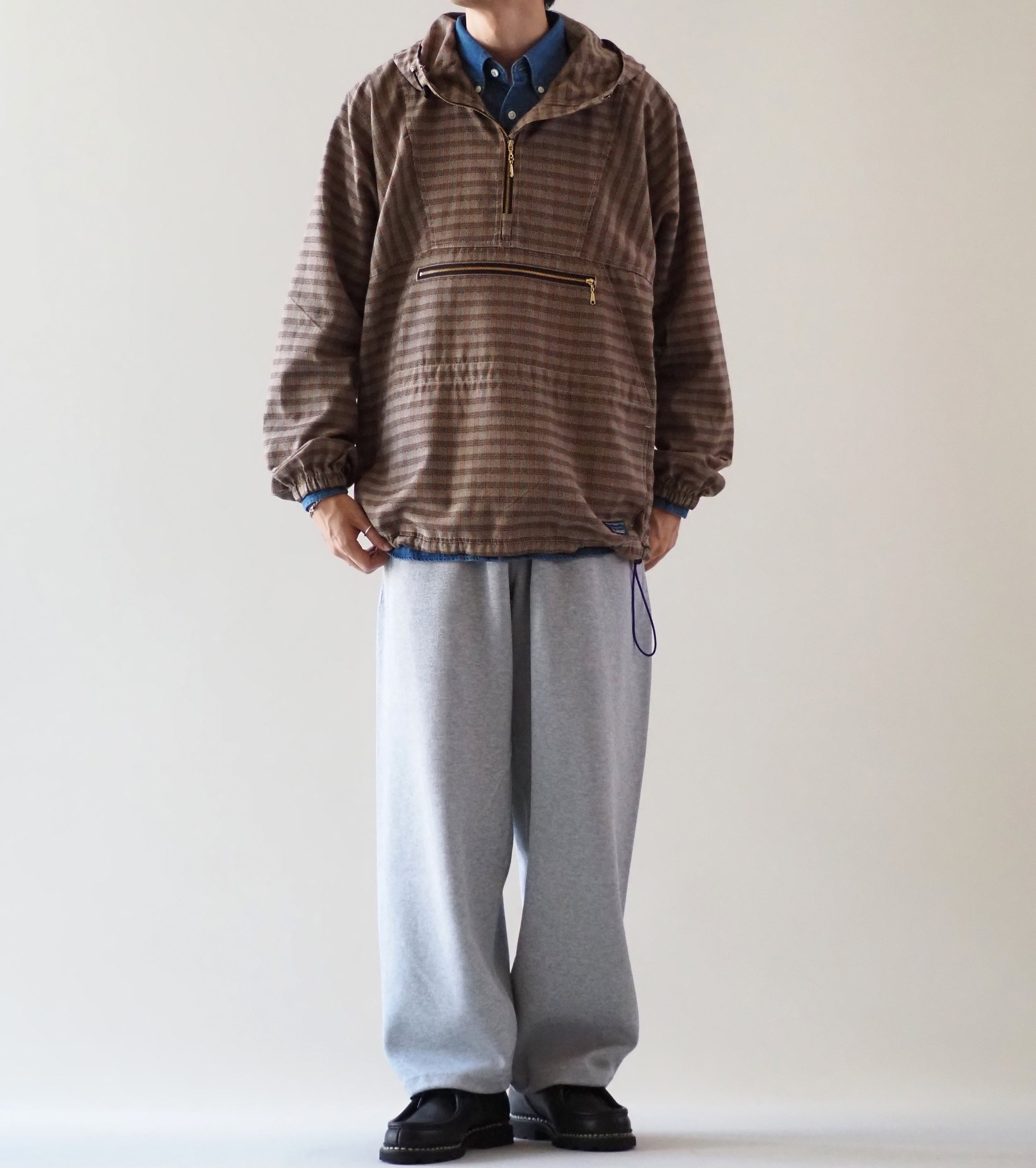 L.L.Bean JAPAN EDITION カリブー  アノラック, Brown × Off