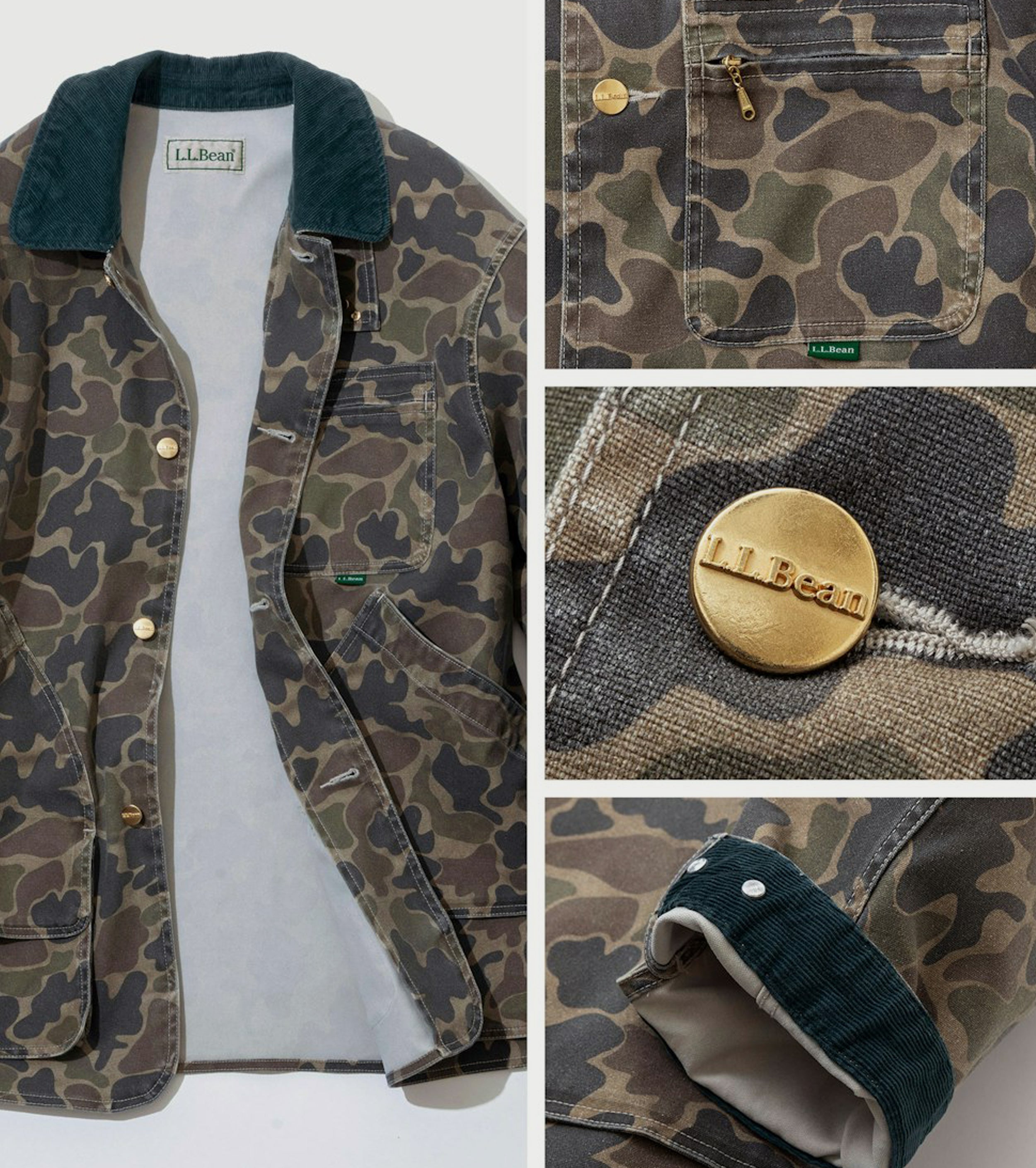 L.L.Bean JAPAN EDITION メンズ プロスペクト ハーバー フィールド コート  , Hunter Camo