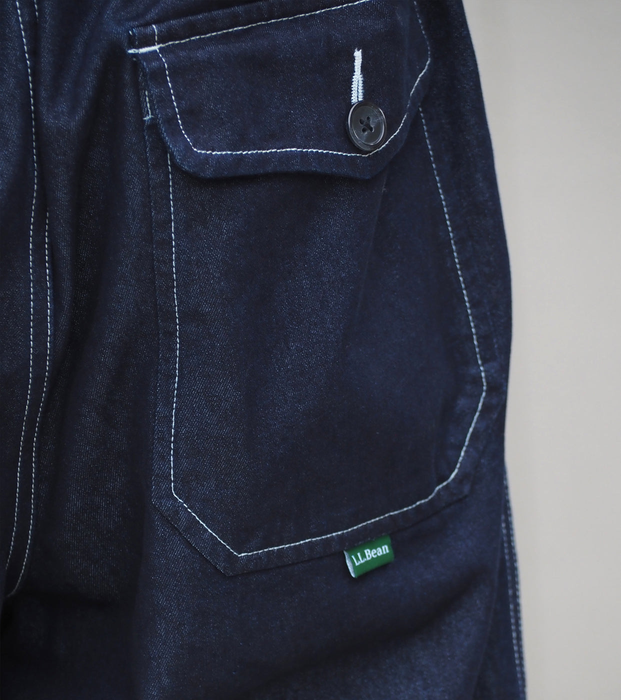 L.L.Bean JAPAN EDITION Mens  Pathfinder Denim Pants, Indigo Blue