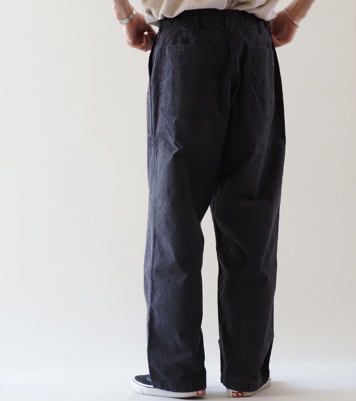 orslow サマー ファティーグ パンツ, Black
