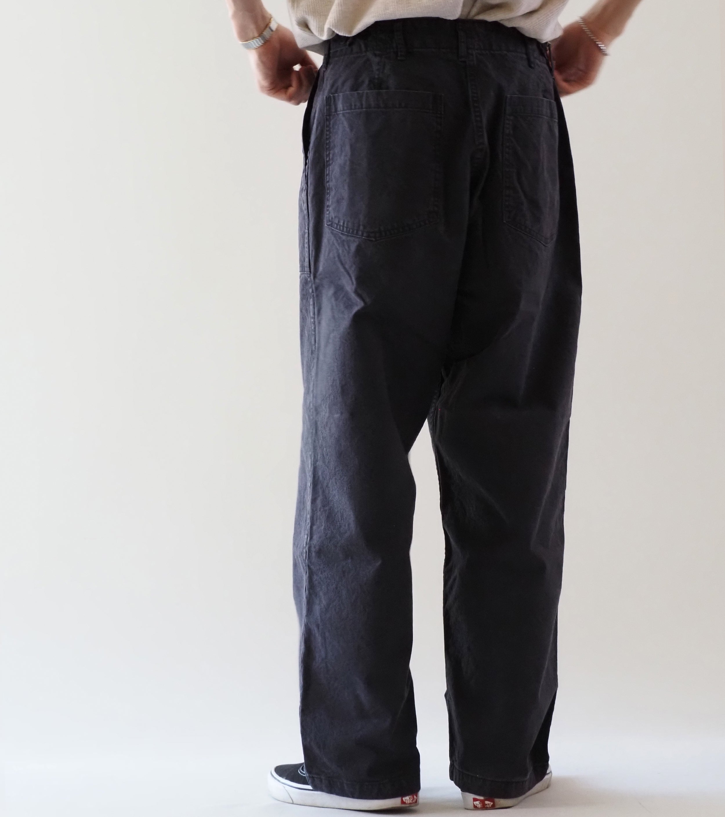 orslow サマー ファティーグ パンツ, Black