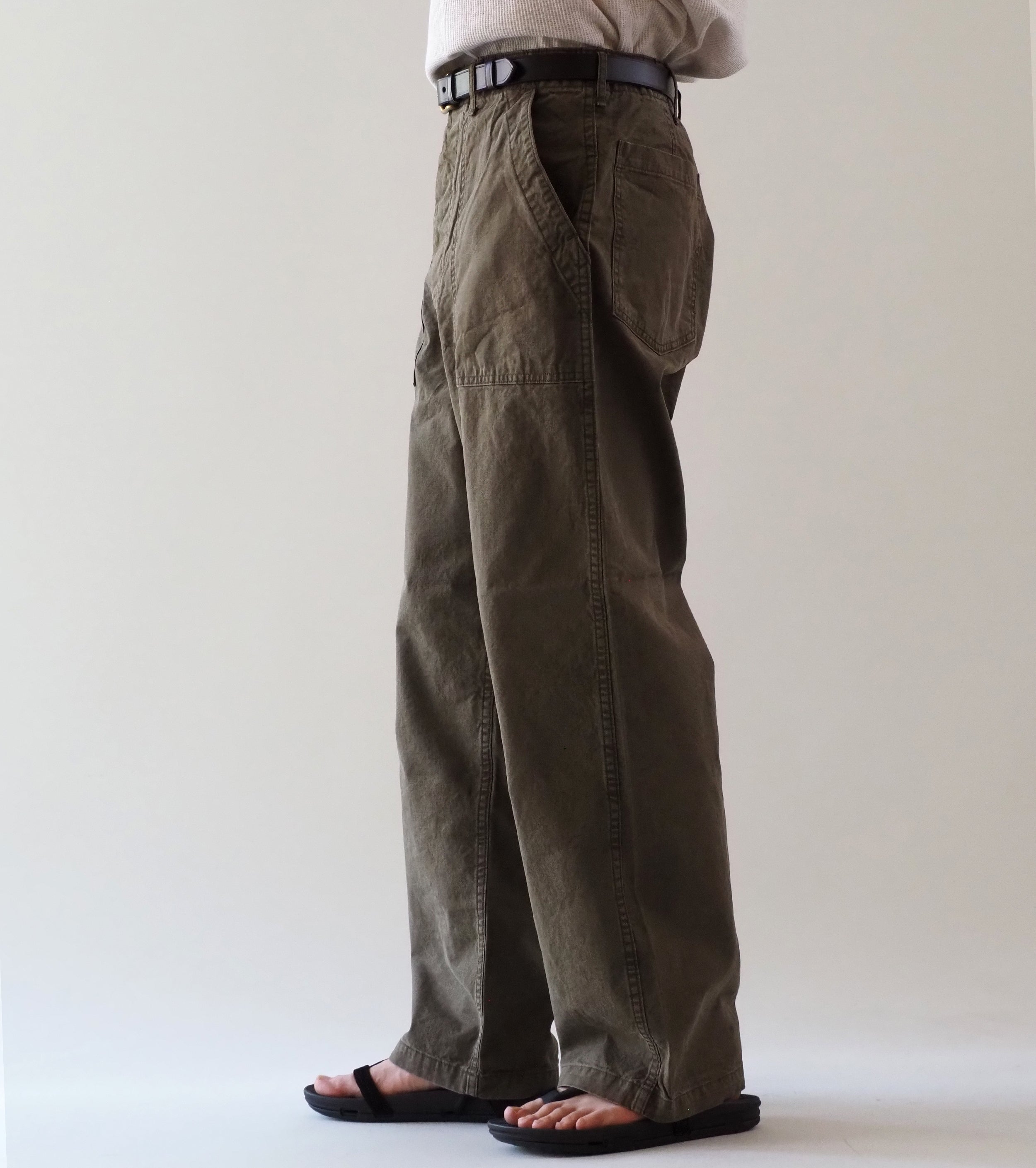 orslow サマー ファティーグ パンツ, Olive