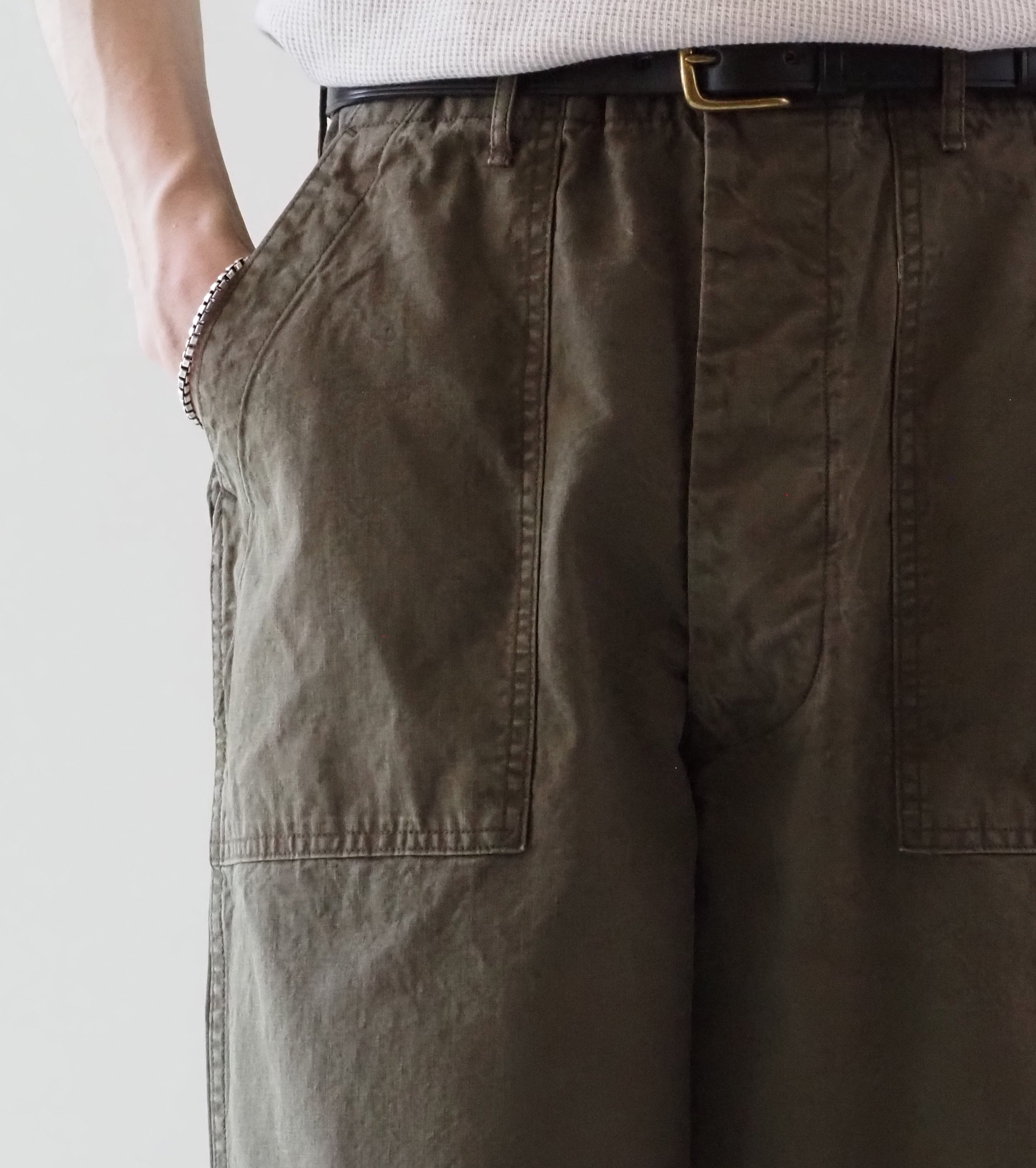 orslow サマー ファティーグ パンツ, Olive