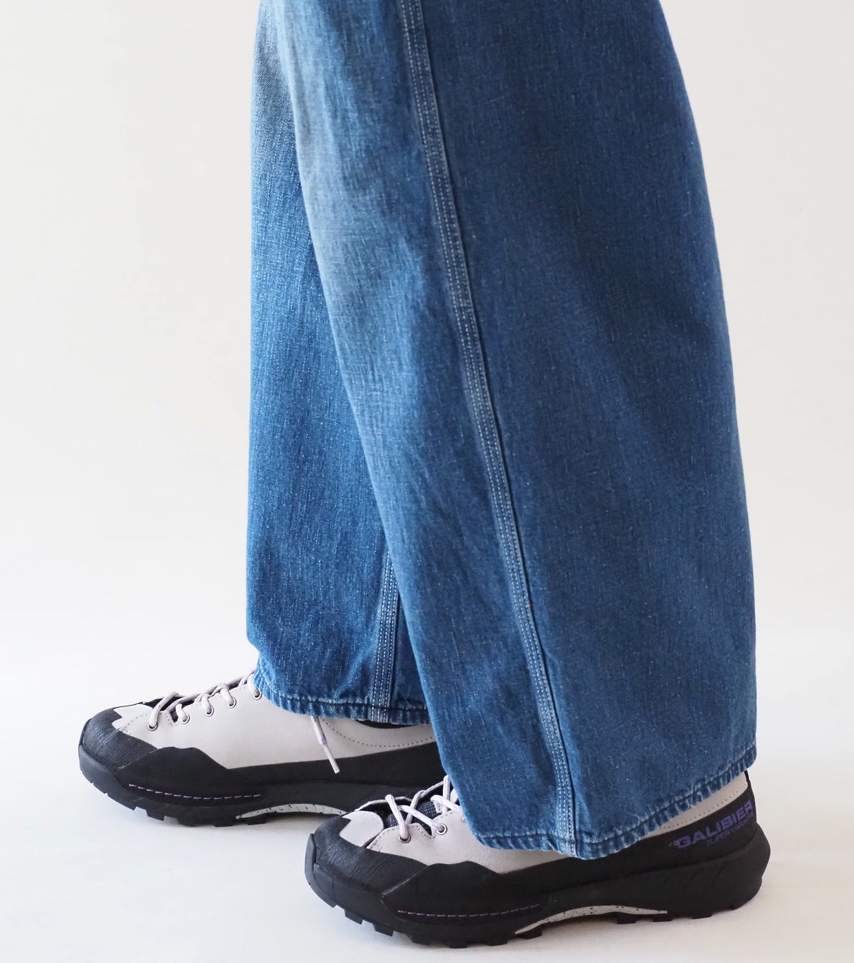 orslow  Women's Wide Fit 30's Painter Pants , Denim Used