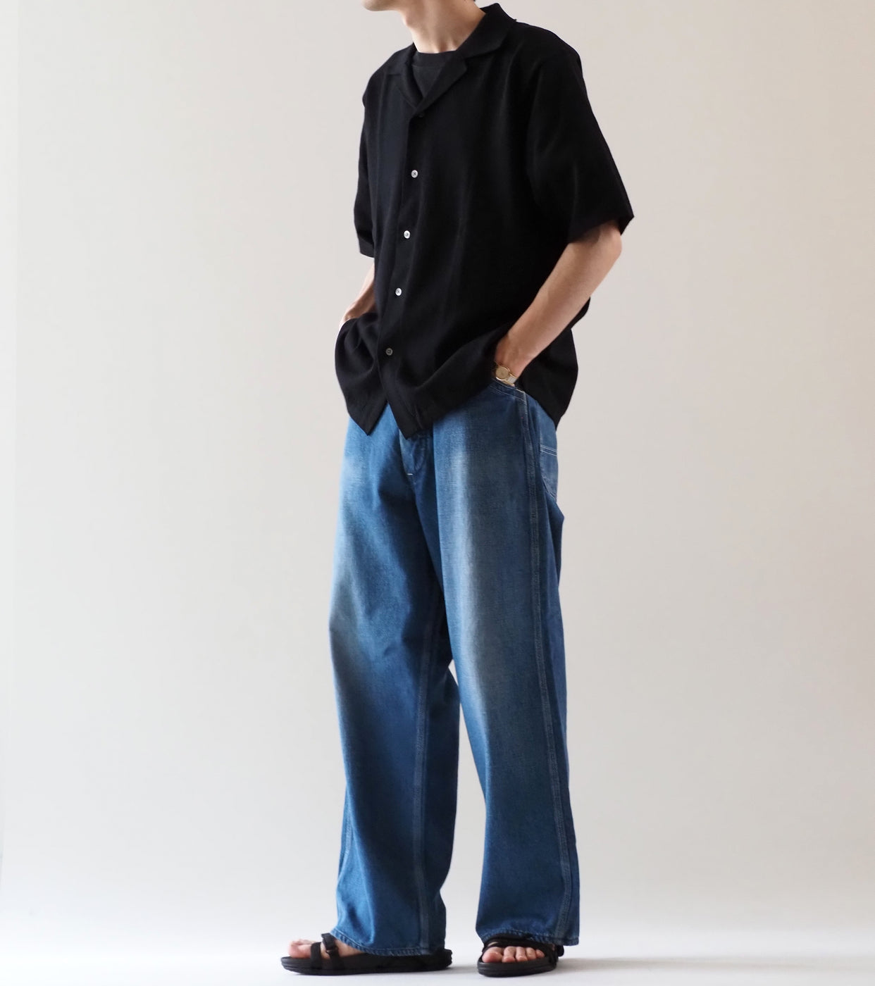 orslow Wide Fit 30's Painter Pants , Denim Used