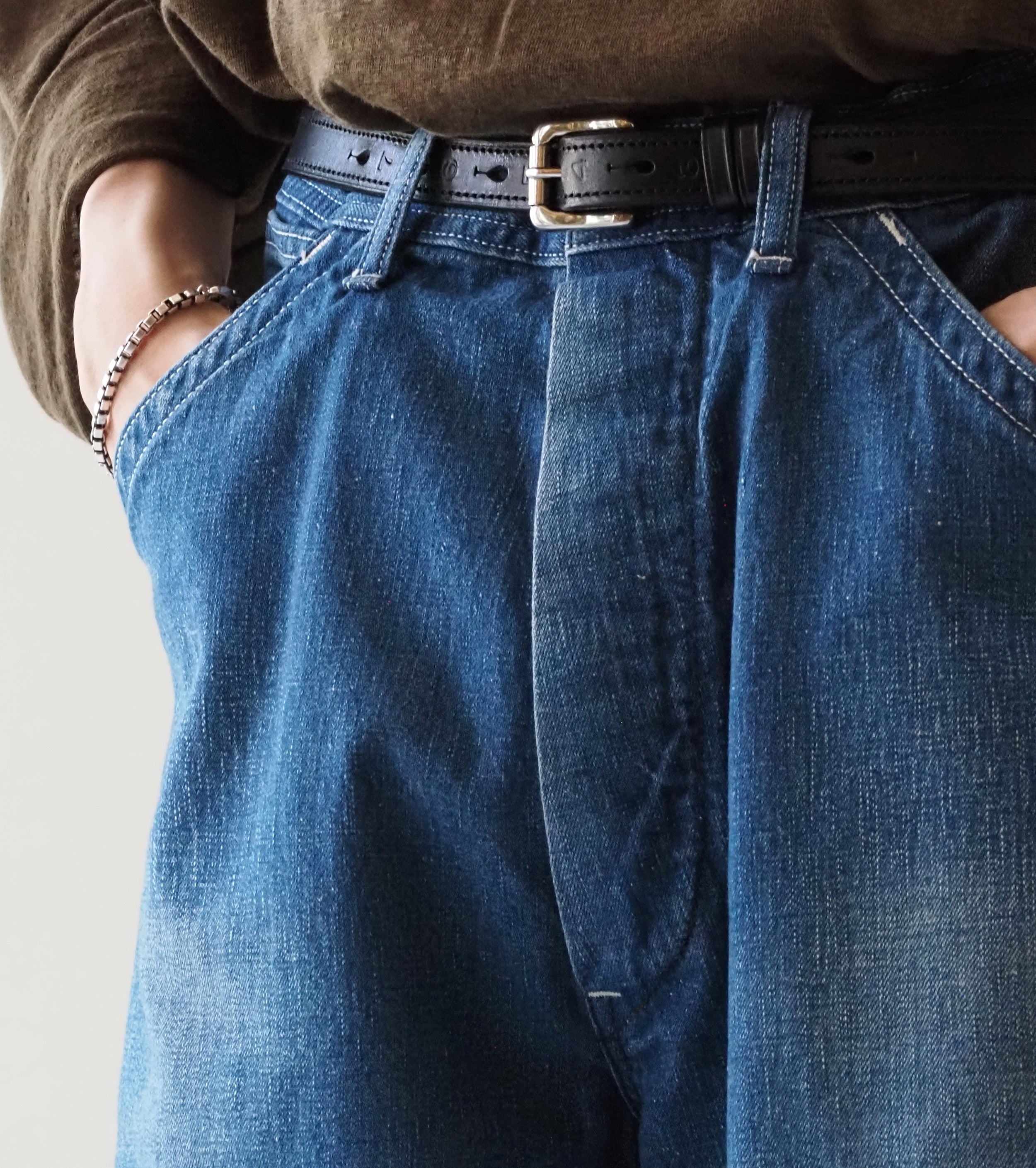 orslow Wide Fit 30's Painter Pants , Denim Used