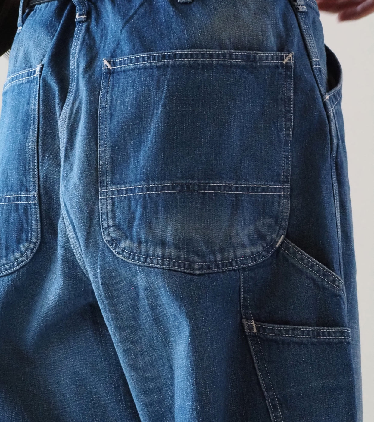 orslow Wide Fit 30's Painter Pants , Denim Used