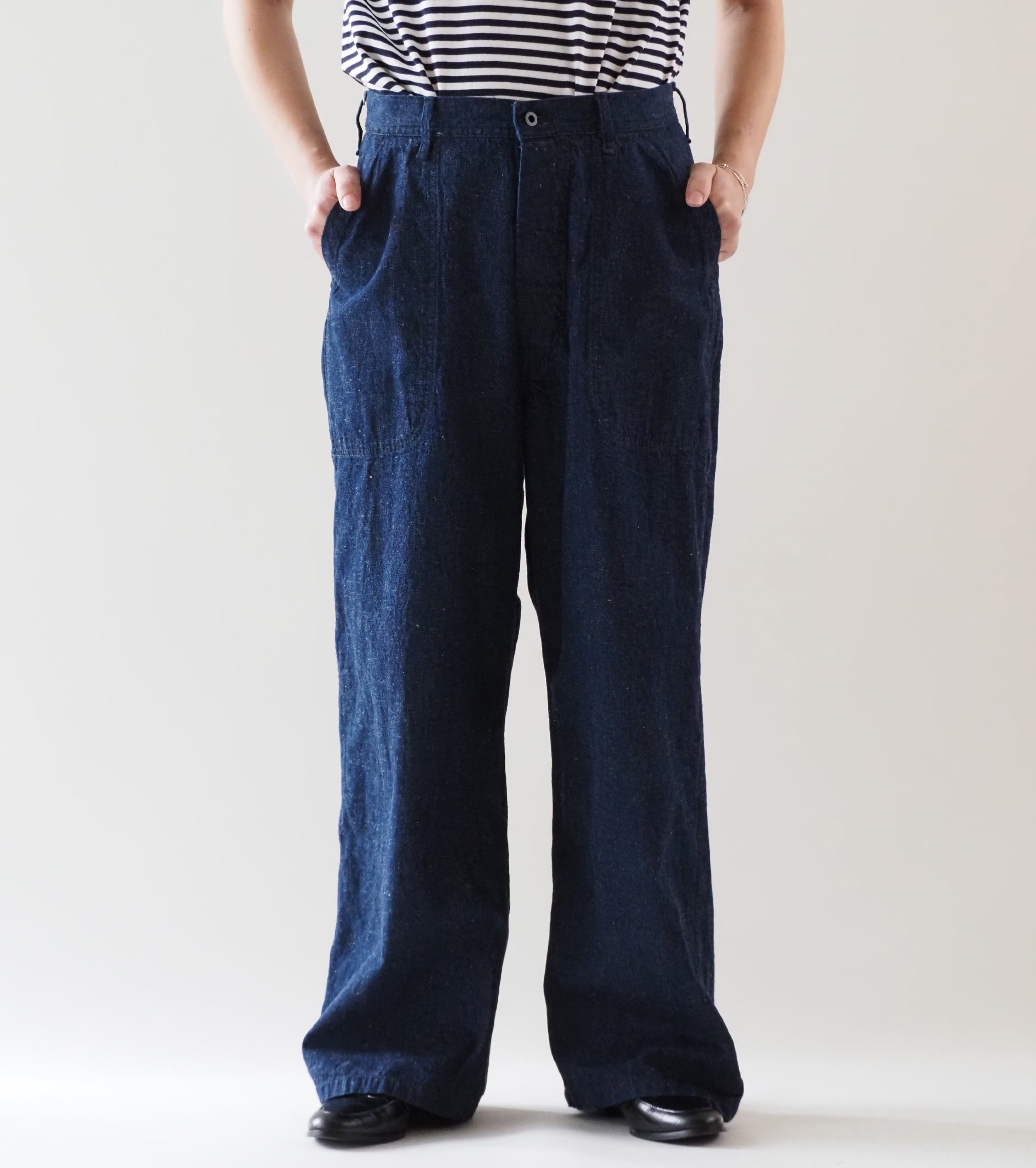 orslow  WWⅡ  40's U.S NAVY  ユーティリティー トラウザーズ   , One Wash