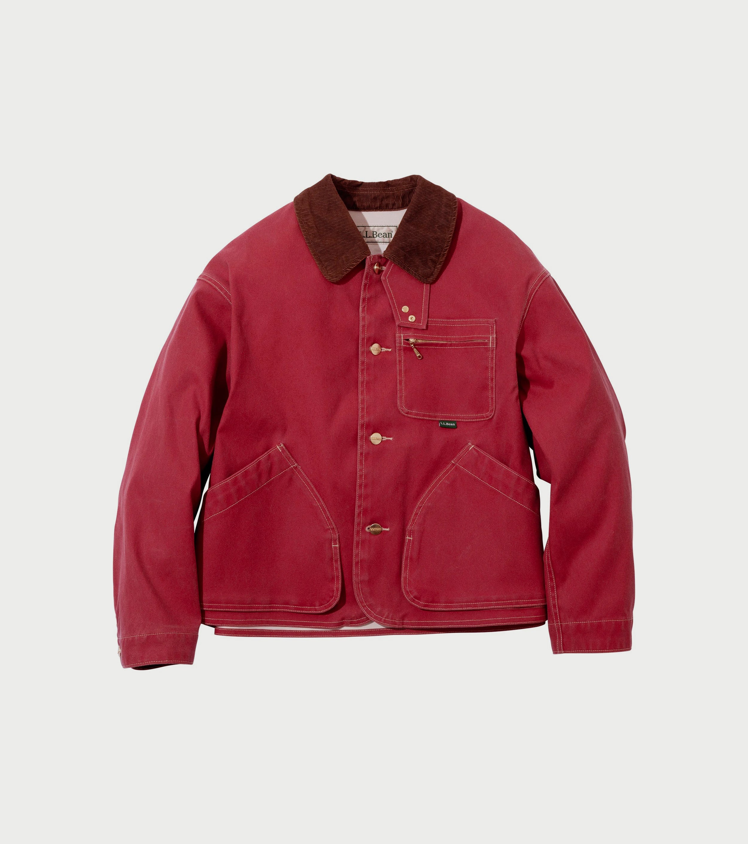 L.L.Bean JAPAN EDITION ウィメンズ プロスペクト ハーバー フィールド コート  , Fire red
