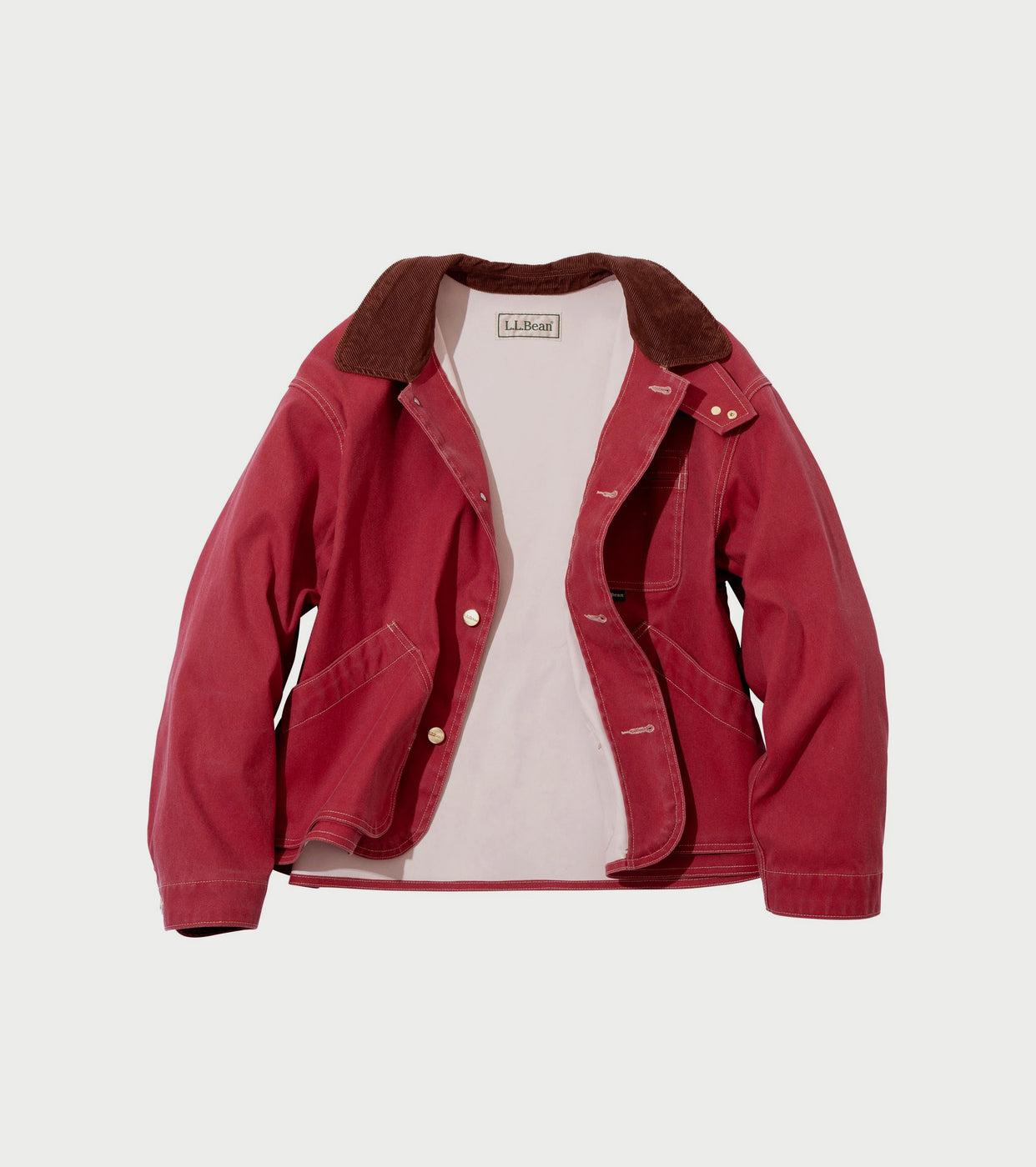 L.L.Bean JAPAN EDITION ウィメンズ プロスペクト ハーバー フィールド コート  , Fire red