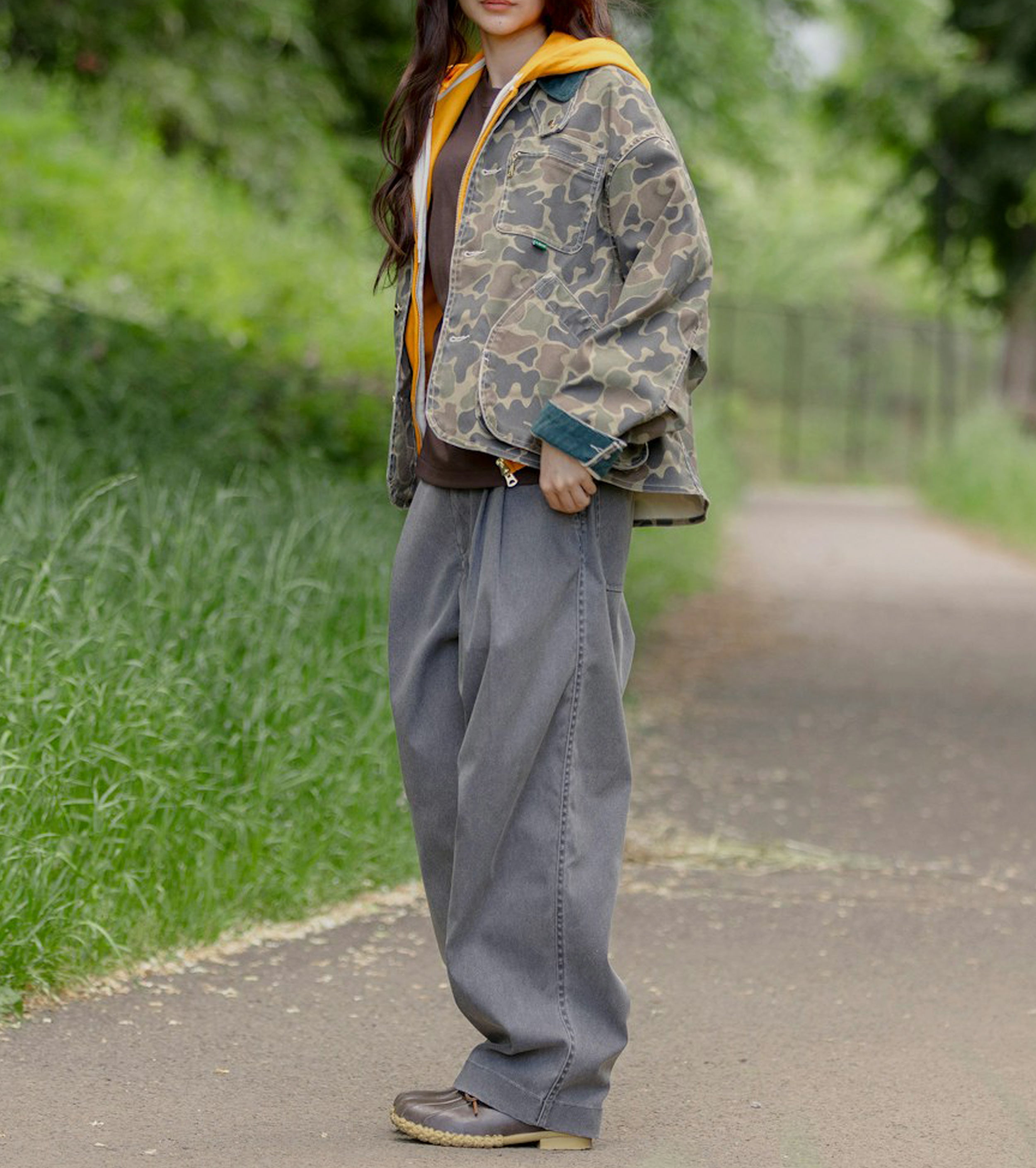 L.L.Bean JAPAN EDITION ウィメンズ プロスペクト ハーバー フィールド コート  , Hunter Camo