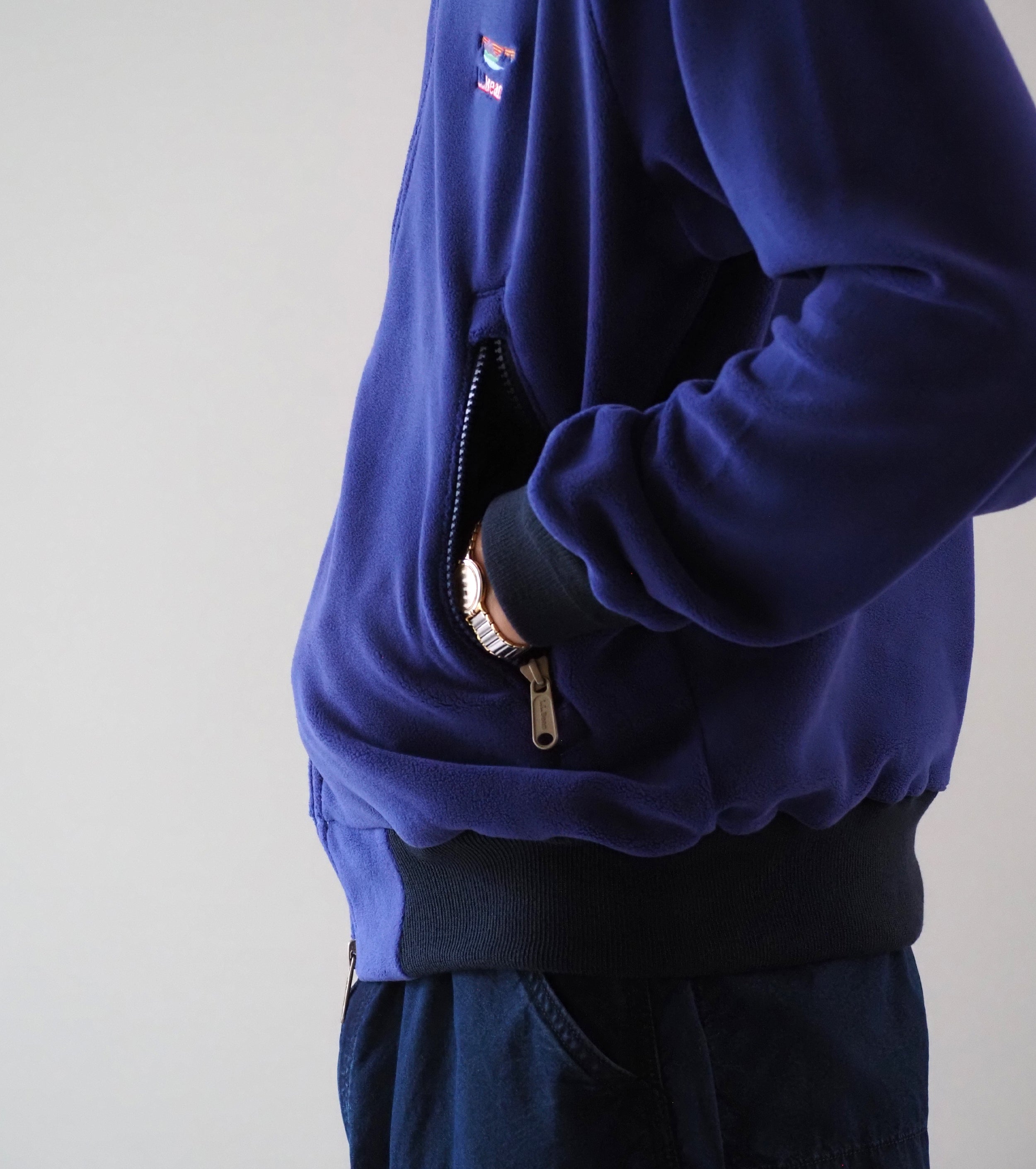 L.L.Bean JAPAN EDITION メンズ フランク フォート フリース ジャケット , Sky