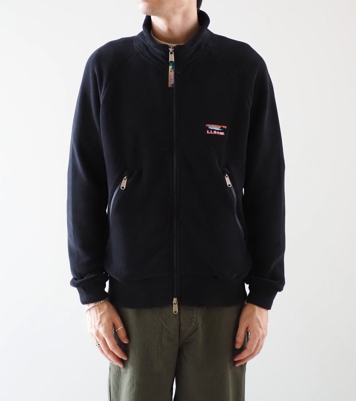 L.L.Bean JAPAN EDITION メンズ フランク フォート フリース ジャケット , Night