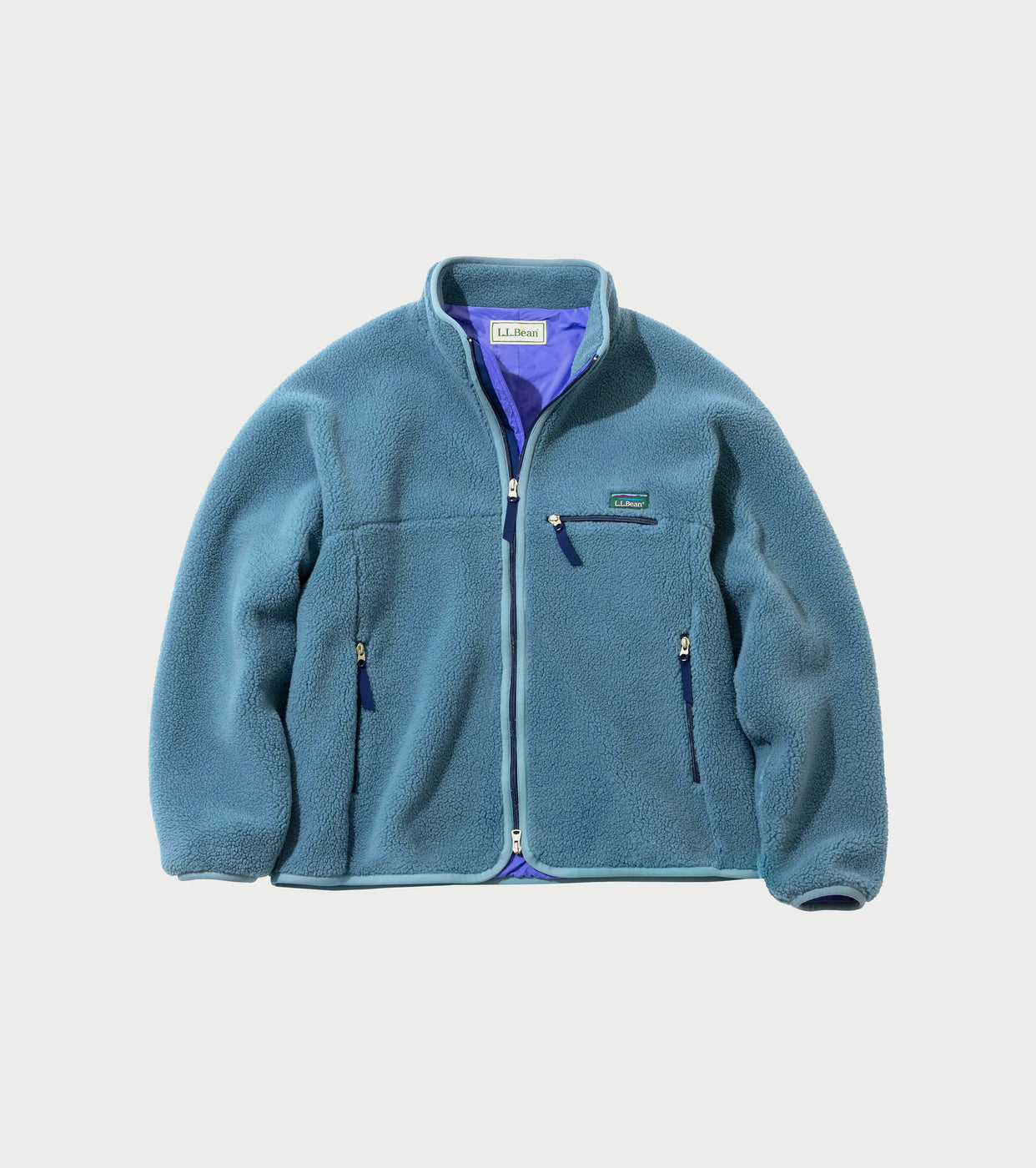 L.L.Bean JAPAN EDITION ウィメンズ トップシャム ボア フリース ジャケット , Muted Green